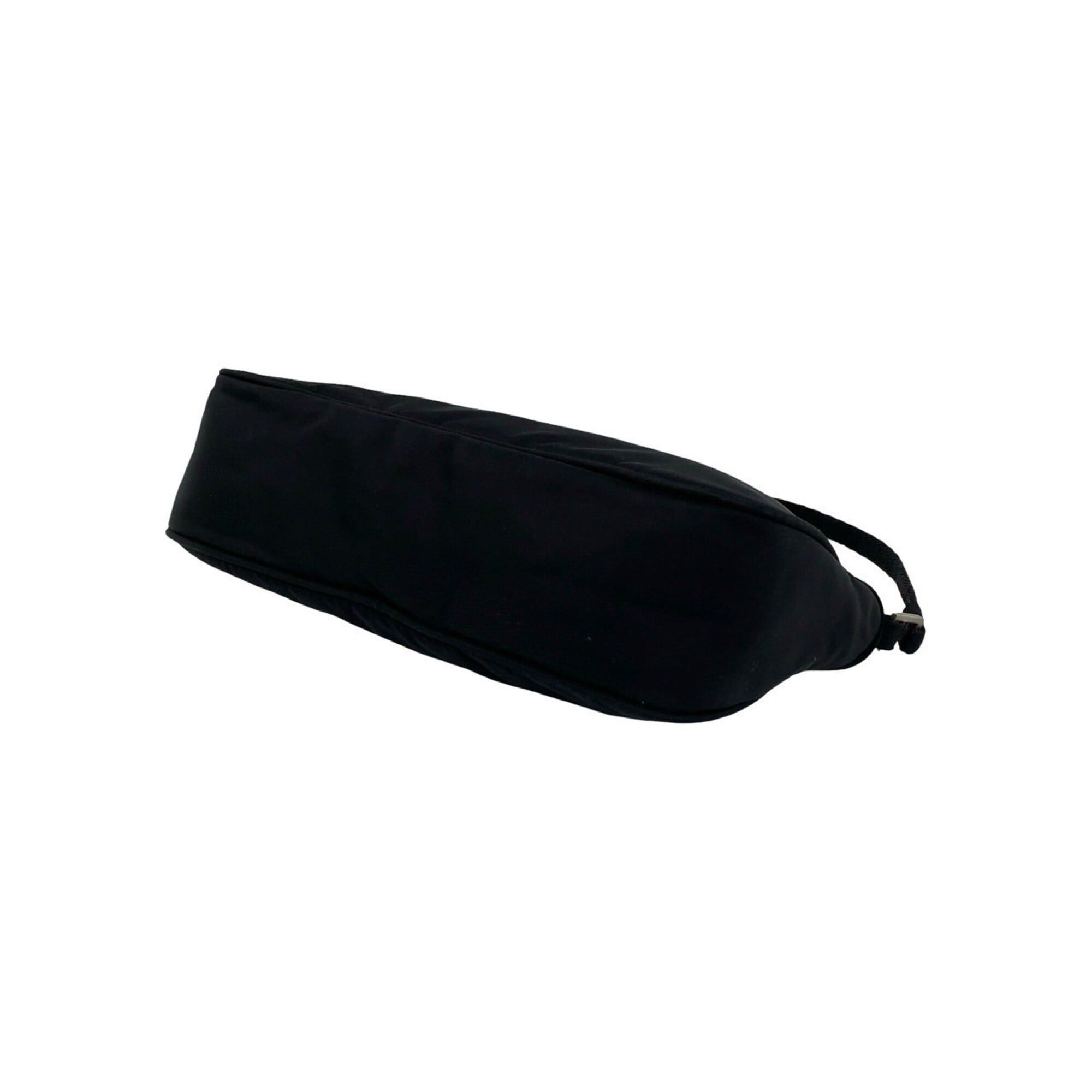 Prada Prada Triangle Logo Plate Hardware Tessuto Nylon Handbag Mini Shoulder Bag Pouch Black 31575 Size ONE SIZE - 8 Thumbnail