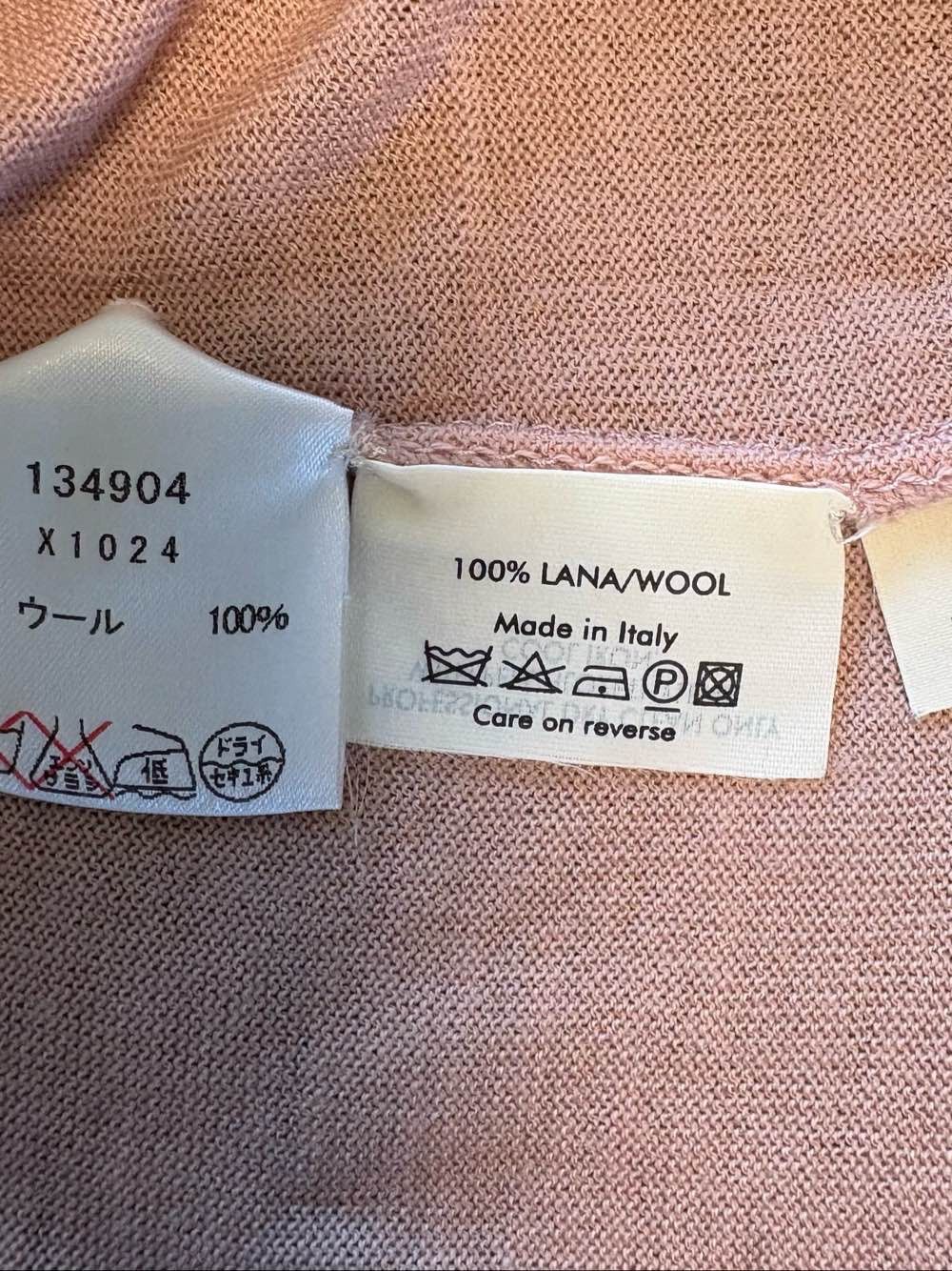 Saint Laurent Paris Saint Laurent Pink Wool Turtleneck Sweater Size M Size M / US 6-8 / IT 42-44 - 4 Thumbnail
