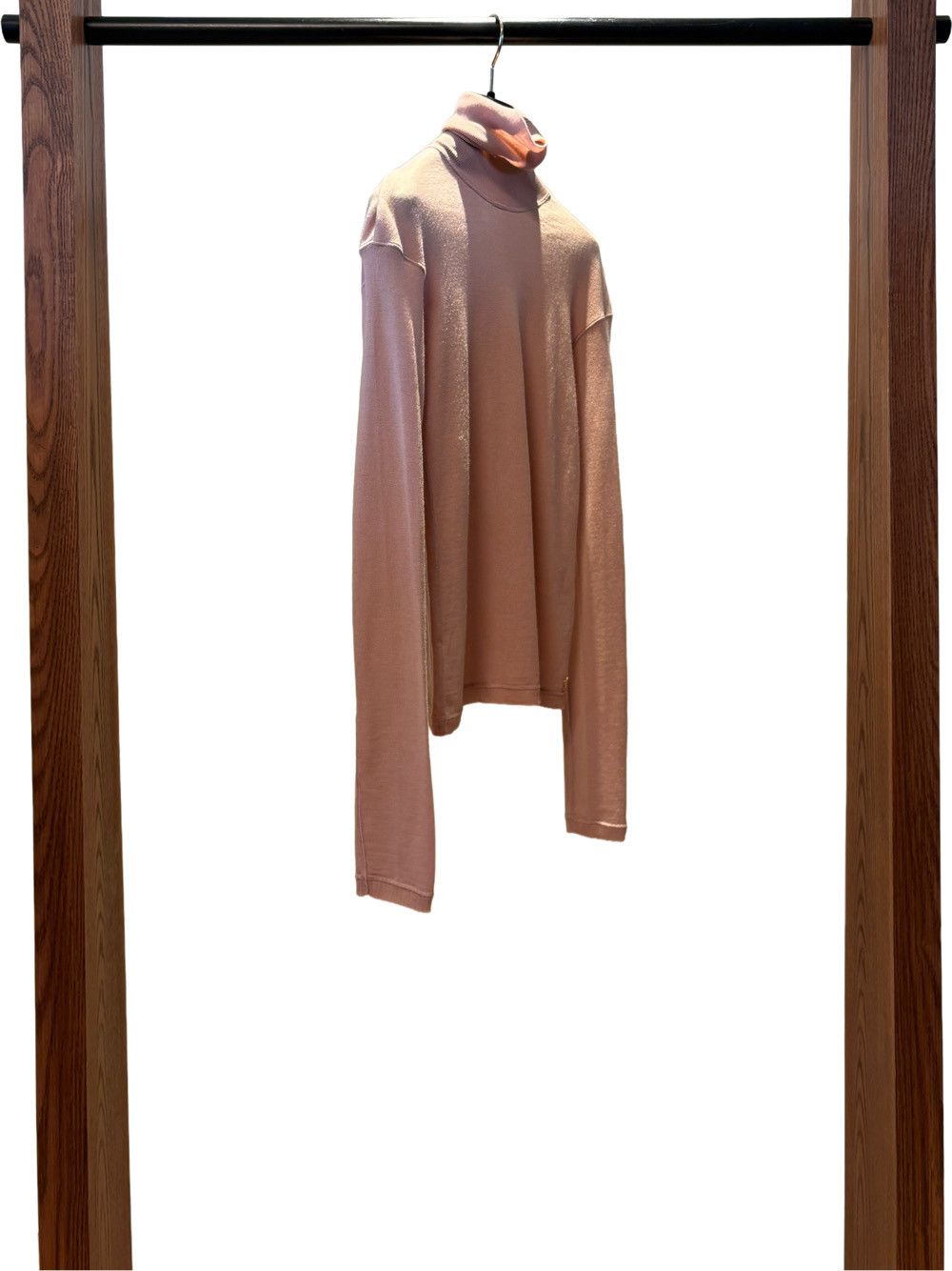 Saint Laurent Paris Saint Laurent Pink Wool Turtleneck Sweater Size M Size M / US 6-8 / IT 42-44 - 10 Thumbnail