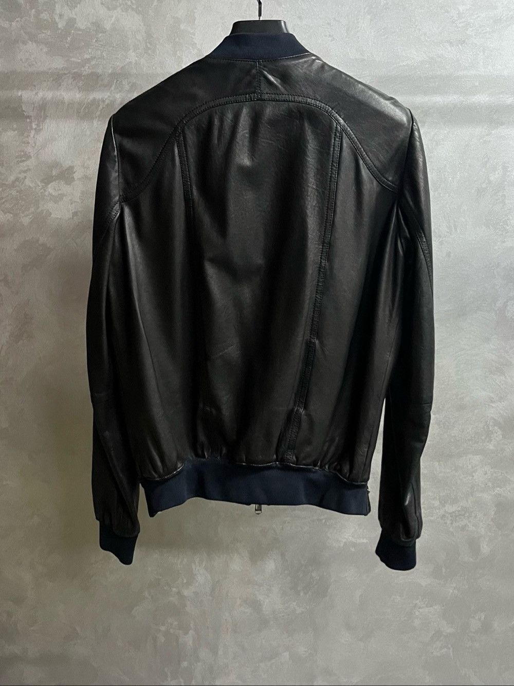 Saint Laurent Paris Saint Laurent Leather Bomber Jacket Size 48 Size US M / EU 48-50 / 2 - 2 Thumbnail