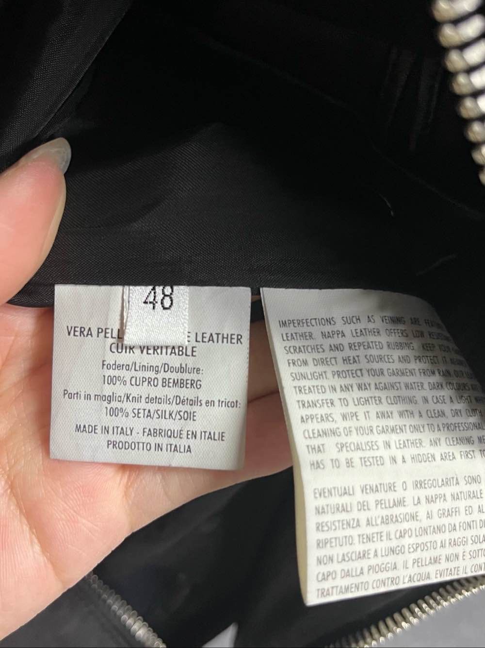 Saint Laurent Paris Saint Laurent Leather Bomber Jacket Size 48 Size US M / EU 48-50 / 2 - 4 Thumbnail