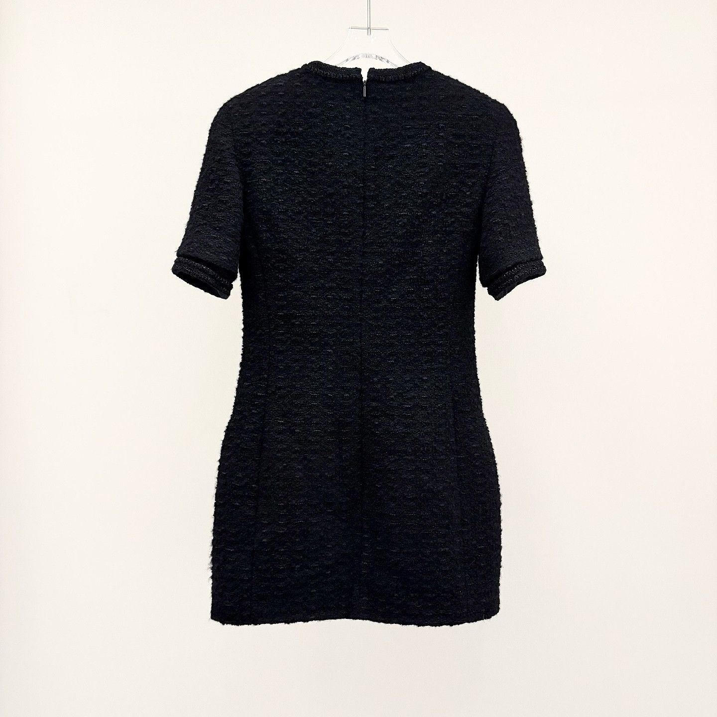 Saint Laurent Paris Saint Laurent Tweed Mini Dress Size 36 Size XS / US 0-2 / IT 36-38 - 2 Thumbnail