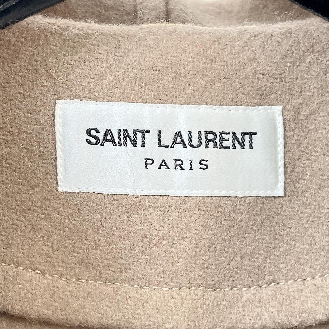 Saint Laurent Paris Saint Laurent Wool Hooded Duffle Coat Size 38 Size S / US 4 / IT 40 - 3 Thumbnail