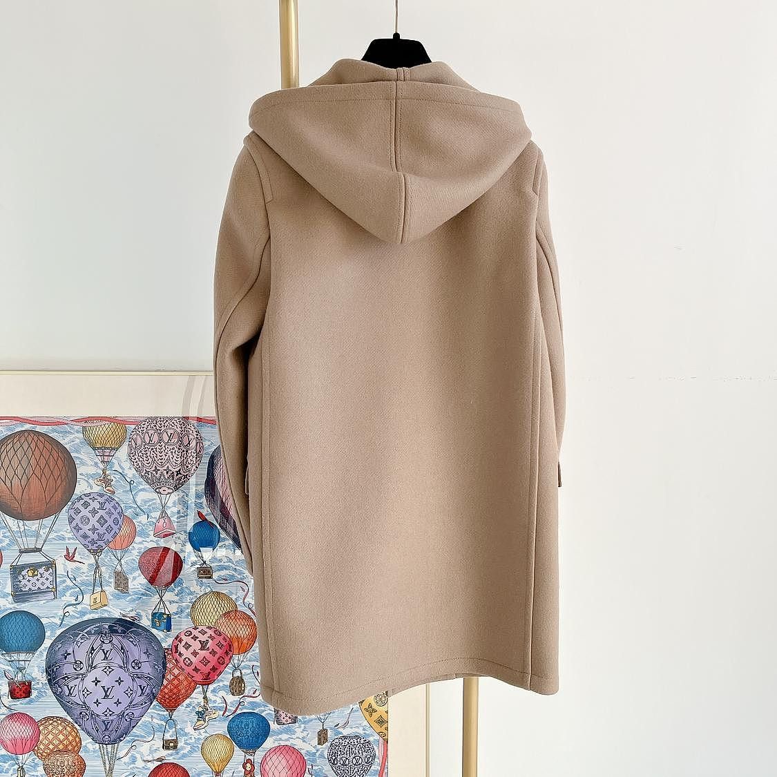 Saint Laurent Paris Saint Laurent Wool Hooded Duffle Coat Size 38 Size S / US 4 / IT 40 - 2 Thumbnail