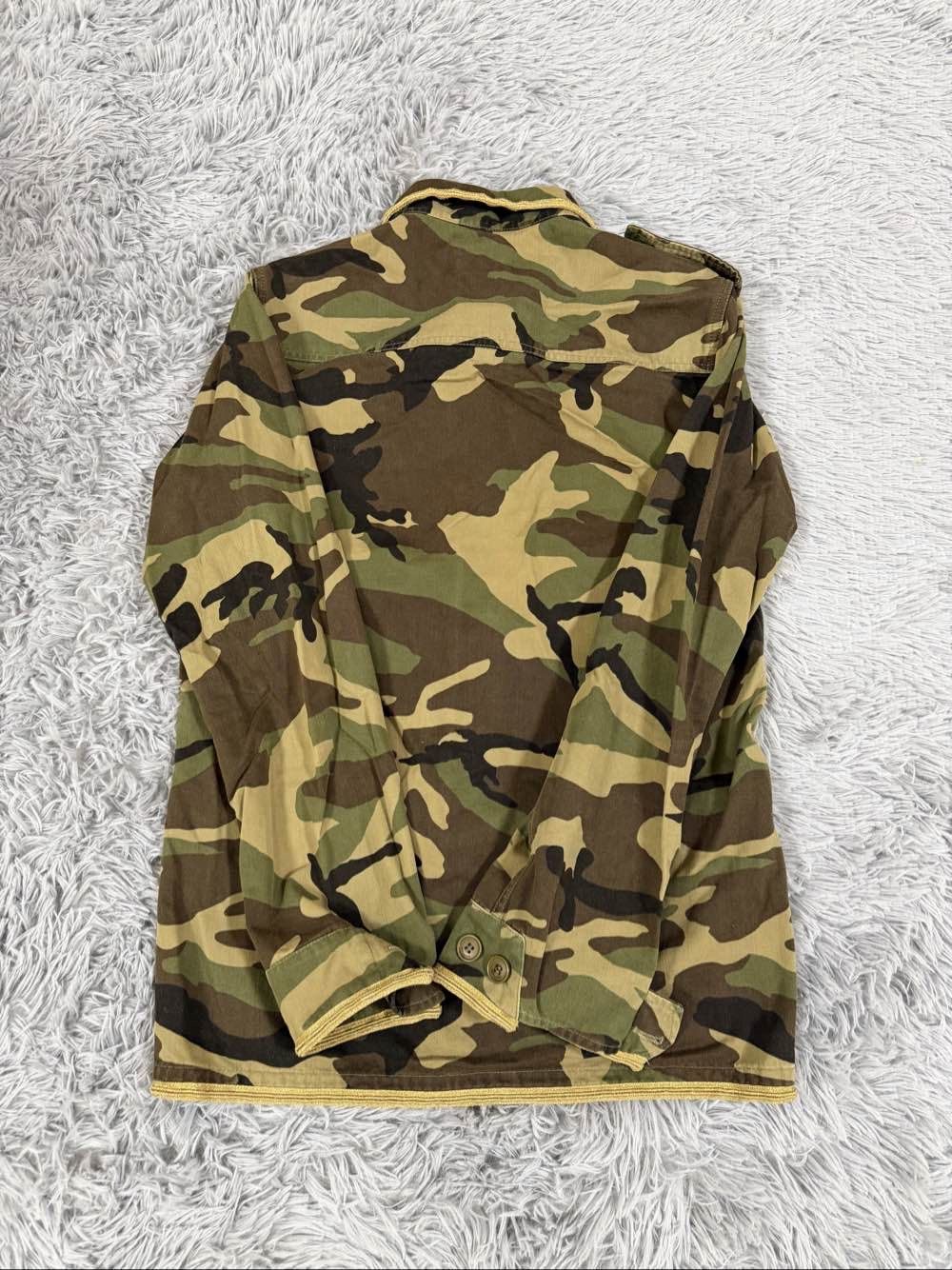 Saint Laurent Paris Saint Laurent Camo Light Jacket Size S Size US S / EU 44-46 / 1 - 2 Thumbnail