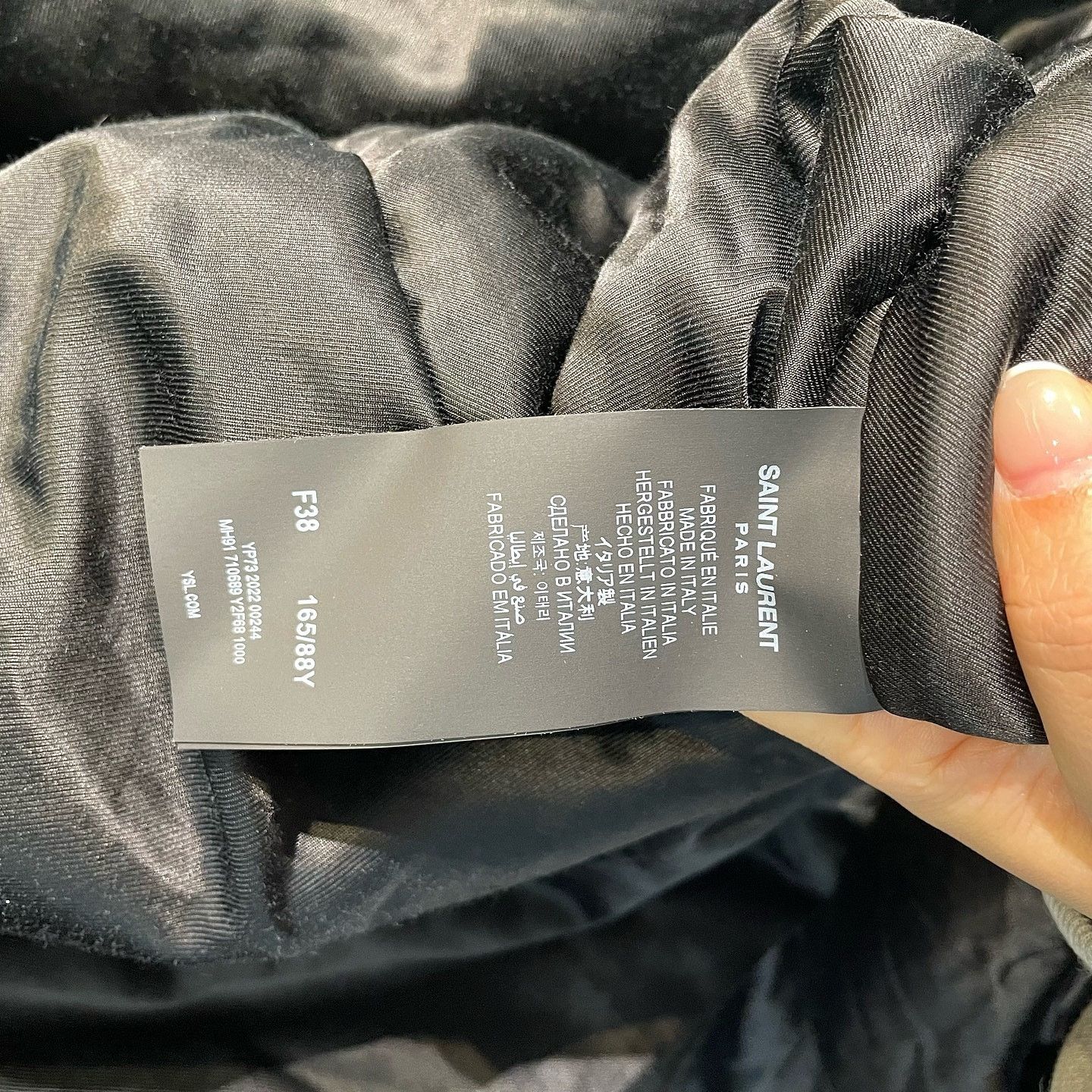 Saint Laurent Paris Saint Laurent Glossy Coat Size 38 Size S / US 4 / IT 40 - 4 Thumbnail
