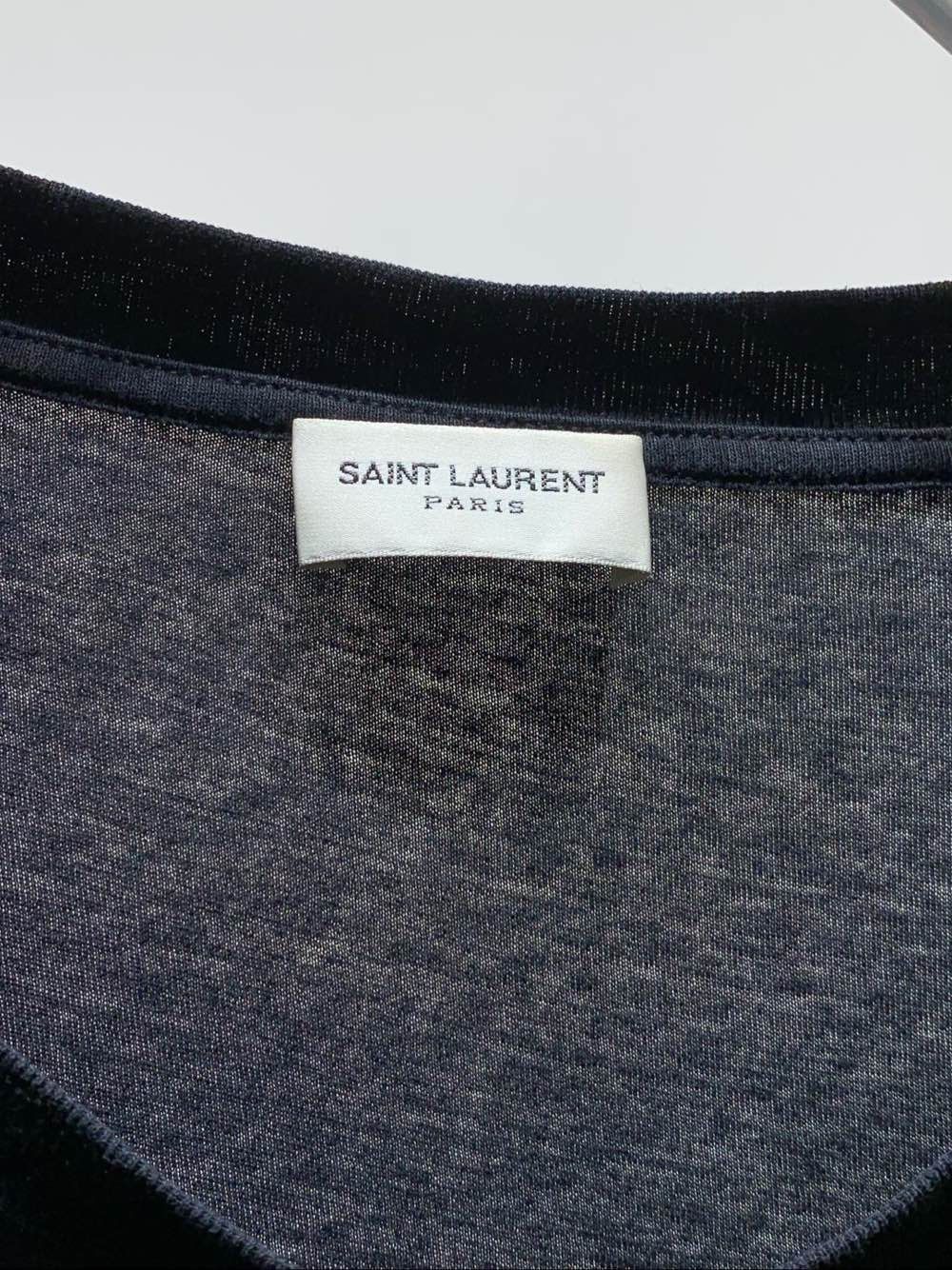 Saint Laurent Paris Saint Laurent Heart Graphic Short Sleeve T-Shirt Size M Size US M / EU 48-50 / 2 - 3 Thumbnail