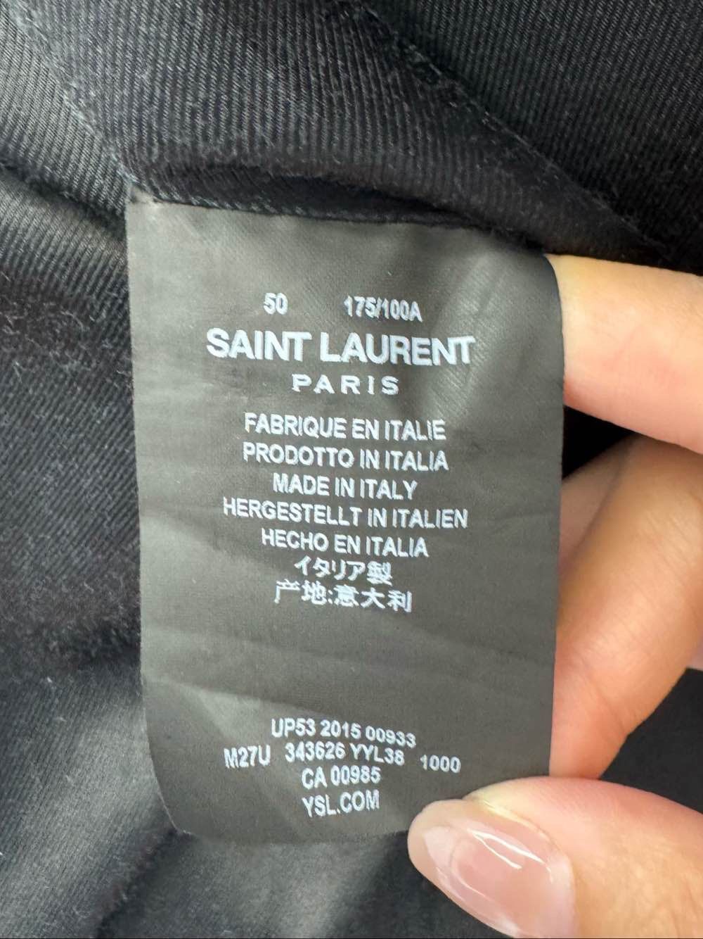 Saint Laurent Paris Saint Laurent Wool Double Breasted Coat Size 50 Size US M / EU 48-50 / 2 - 4 Thumbnail