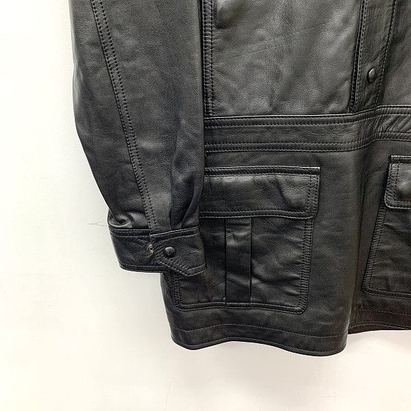 Saint Laurent Paris Saint Laurent Lambskin Leather Jacket Size 36 Size XS / US 0-2 / IT 36-38 - 6 Thumbnail