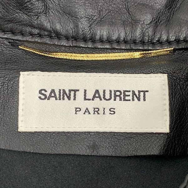 Saint Laurent Paris Saint Laurent Lambskin Leather Jacket Size 36 Size XS / US 0-2 / IT 36-38 - 3 Thumbnail