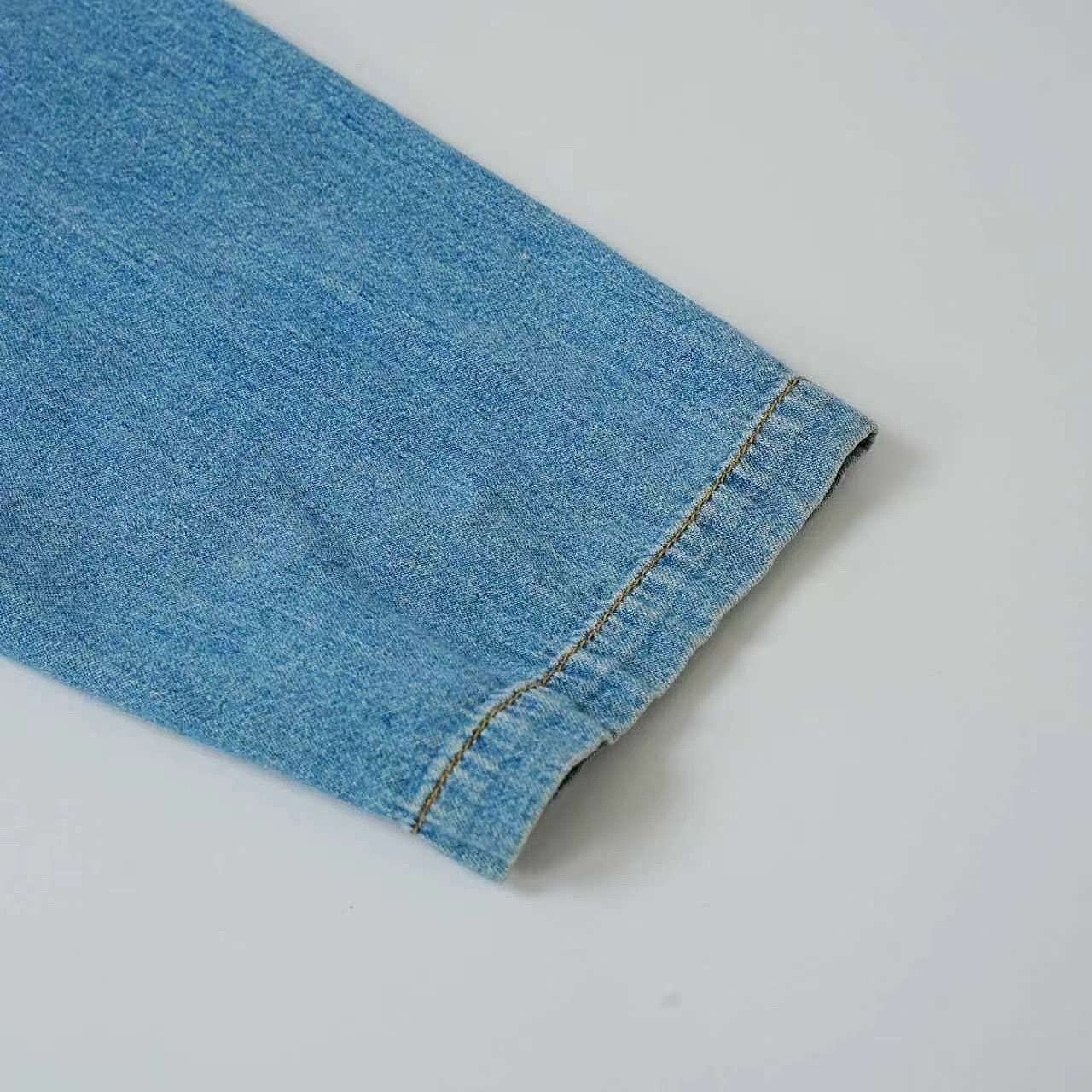 Saint Laurent Paris Saint Laurent Distressed Denim Hoodie Size M Size M / US 6-8 / IT 42-44 - 10 Thumbnail