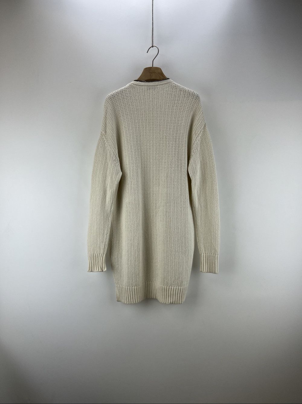 Saint Laurent Paris Saint Laurent Chain Trim Knit Cardigan Size M Size M / US 6-8 / IT 42-44 - 2 Thumbnail