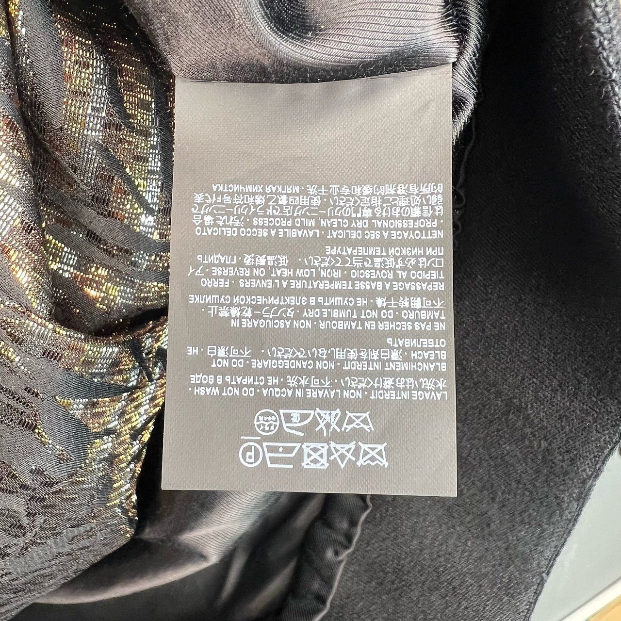 Saint Laurent Paris Saint Laurent Metallic Print Bomber Jacket Size 48 Size US M / EU 48-50 / 2 - 6 Thumbnail