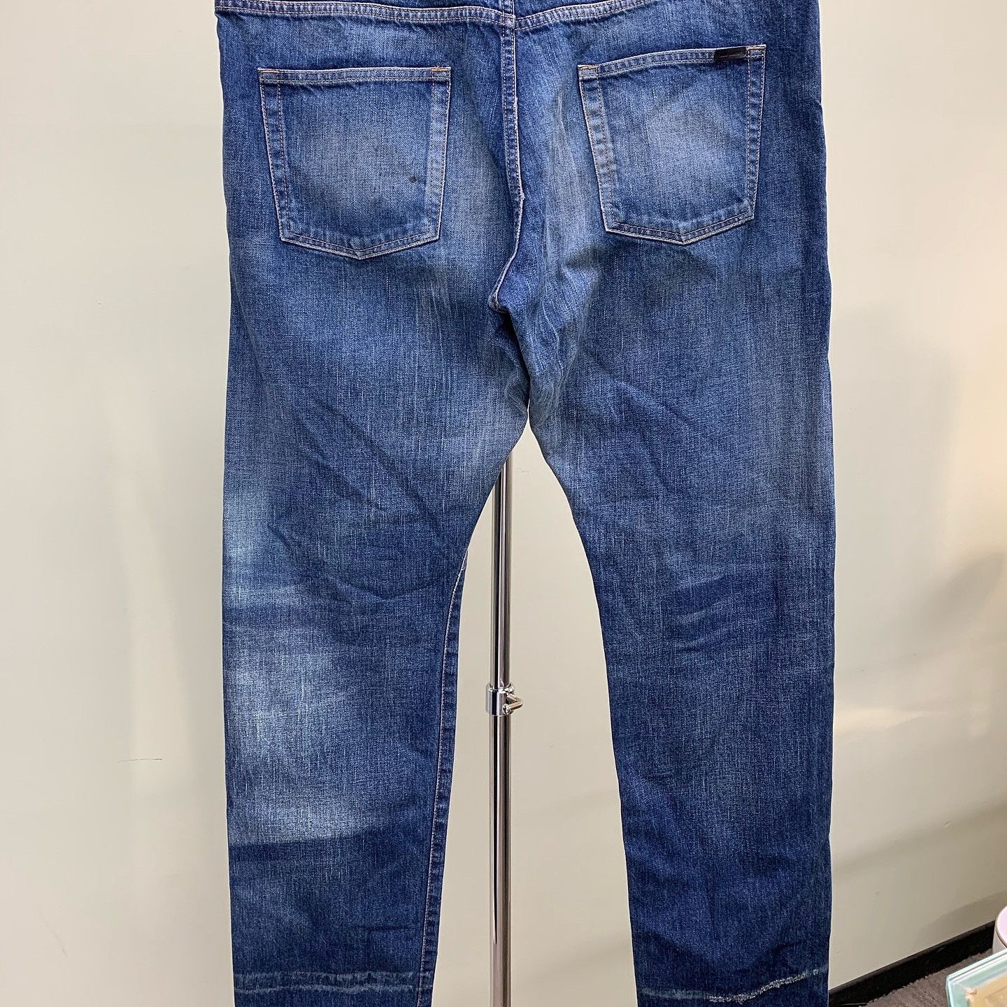 Saint Laurent Paris Saint Laurent Blue Denim Jeans Size 38 Size US 38 / EU 54 - 2 Thumbnail