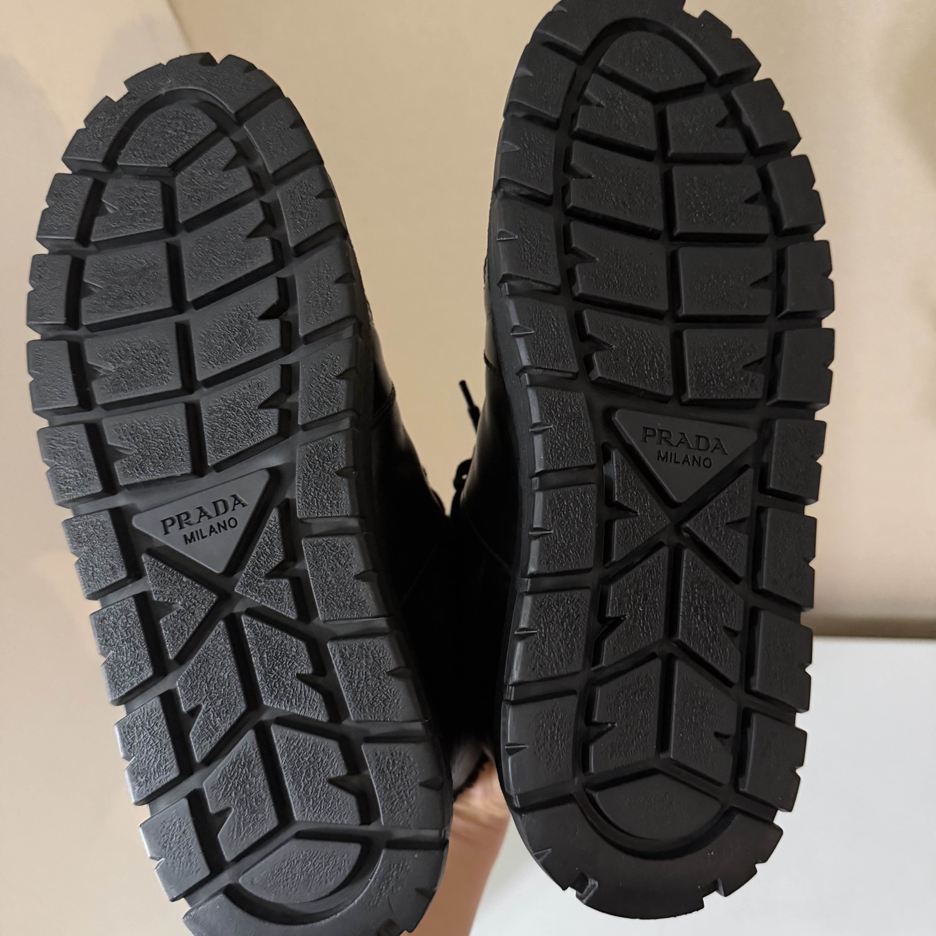 Prada Prada Shearling Lined High Top Sneakers US 6 Size US 6 / EU 39 - 4 Thumbnail