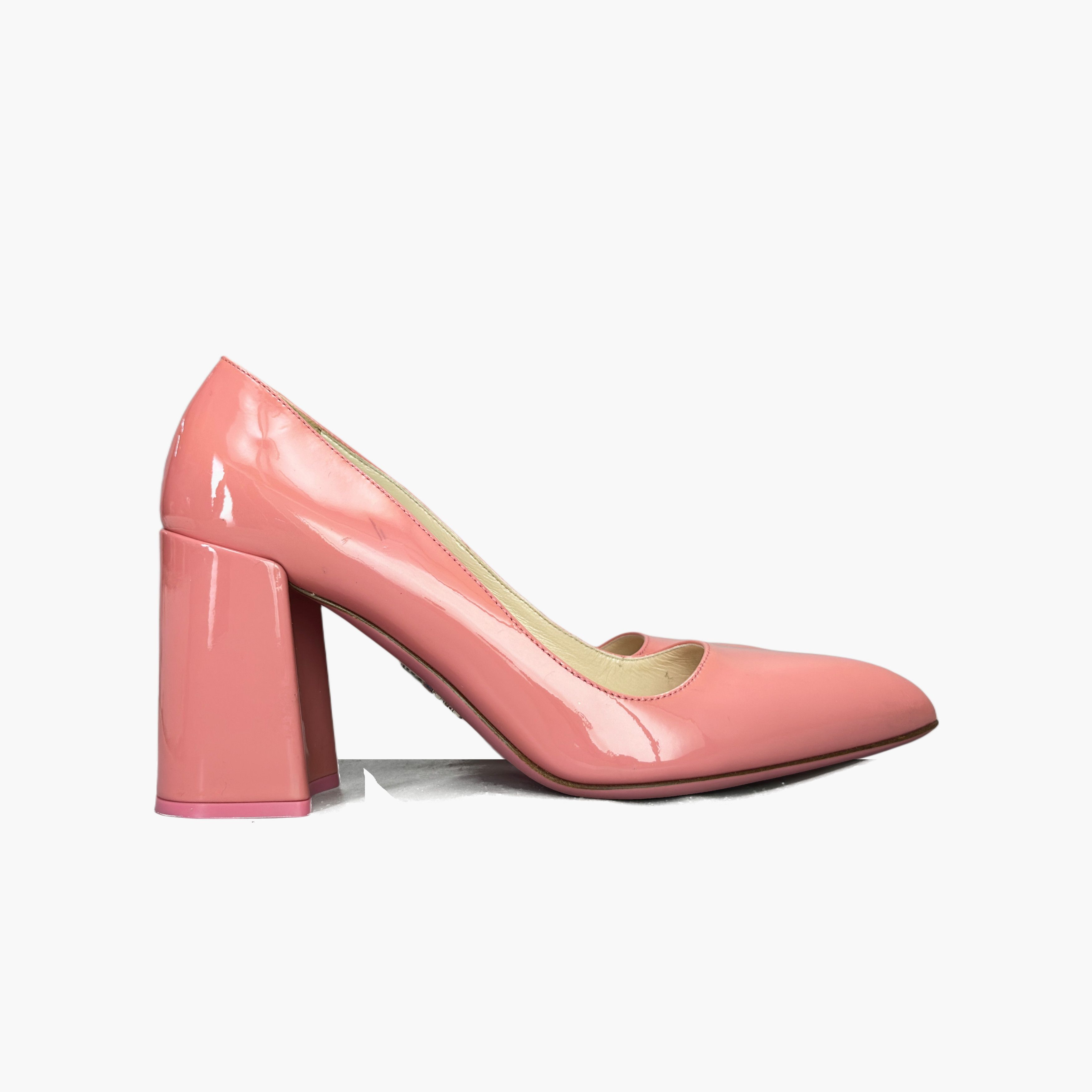 Prada Prada Patent Leather Block Heels Size 36 Size US 6 / IT 36 - 4 Thumbnail