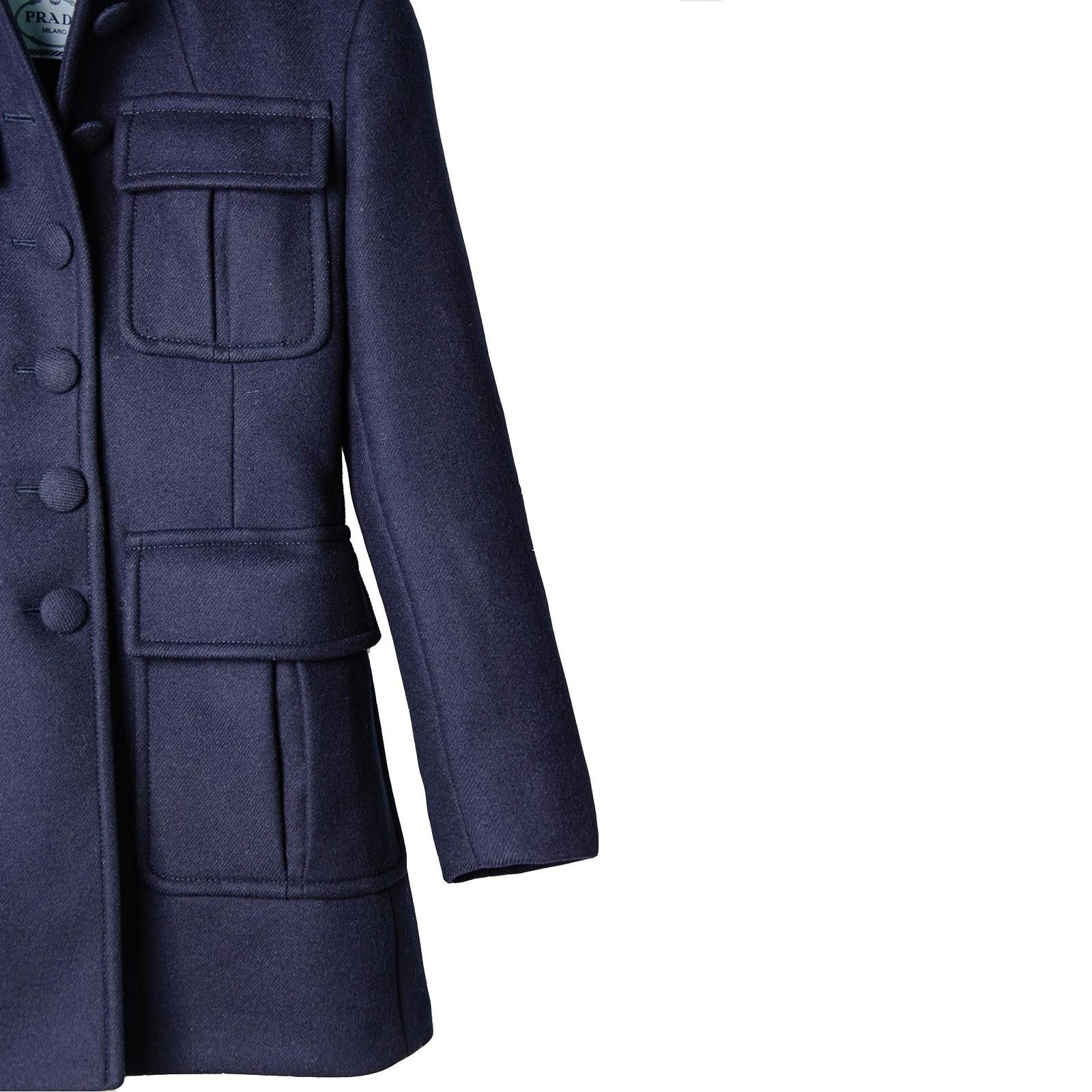 Prada Prada Wool Blend Utility Coat Size 40 Size S / US 4 / IT 40 - 8 Thumbnail