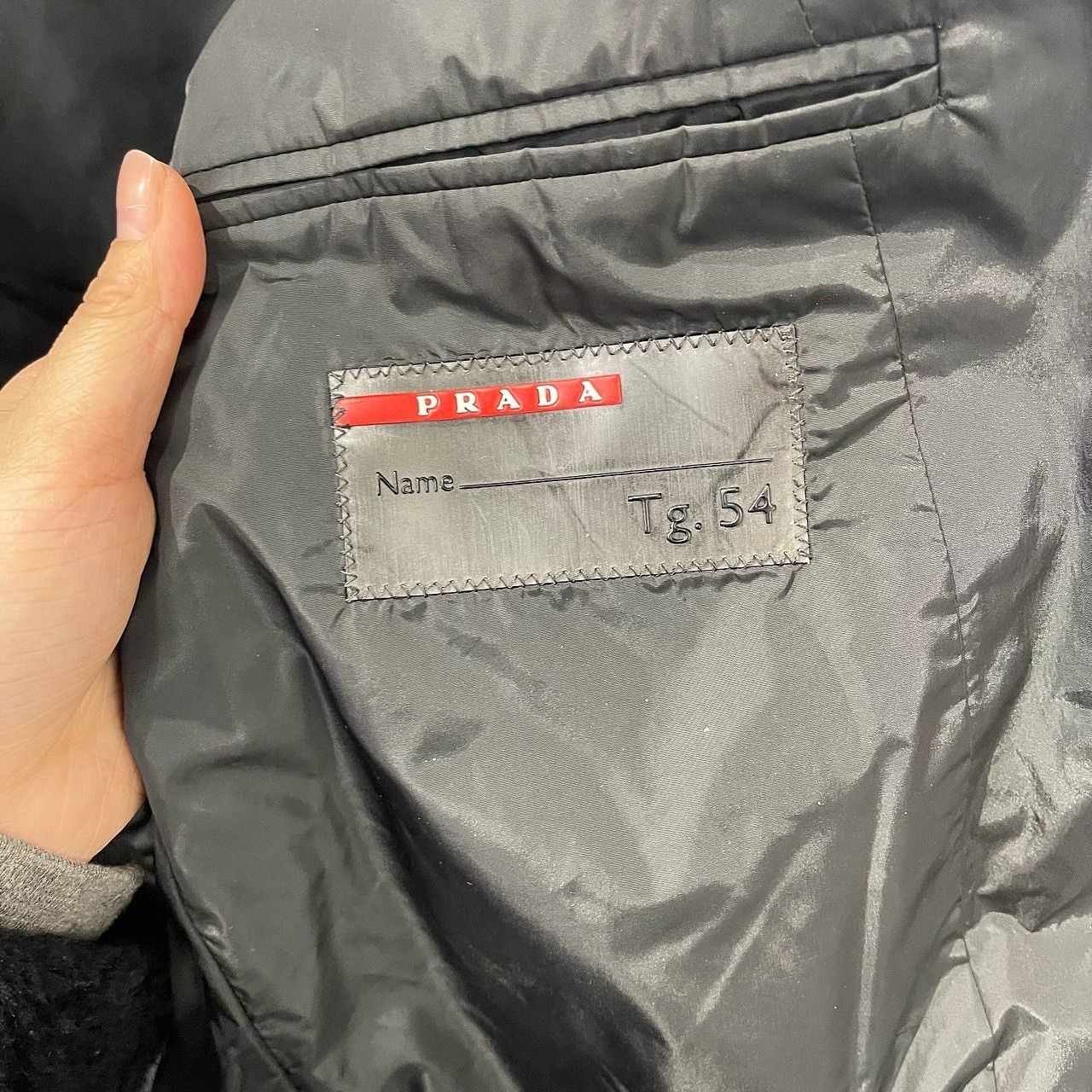 Prada Prada Padded Single Breasted Blazer Size 54 Size 44R - 3 Thumbnail