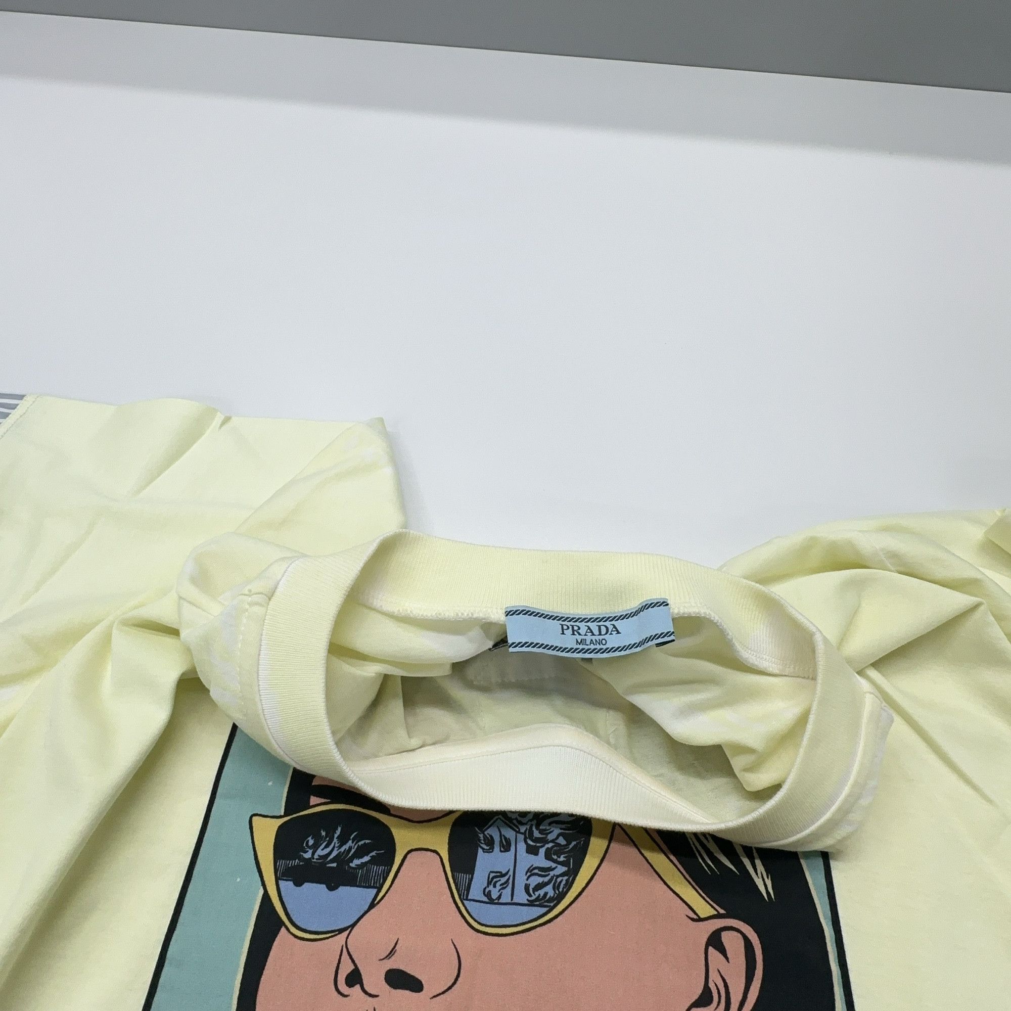 Prada Prada Girls Invented Graphic Long Sleeve T-Shirt Size XS Size XS / US 0-2 / IT 36-38 - 6 Thumbnail