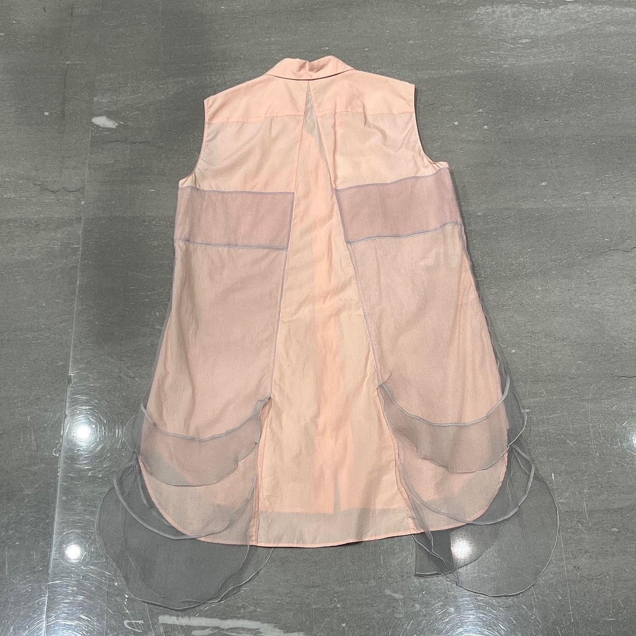 Prada Prada Pink Sleeveless Button Up Shirt Size 38 Size XS / US 0-2 / IT 36-38 - 2 Thumbnail