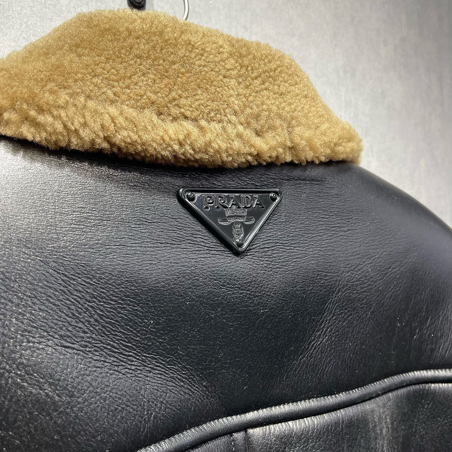 Prada Prada Shearling Lined Zip Jacket Size 40 Size S / US 4 / IT 40 - 6 Thumbnail
