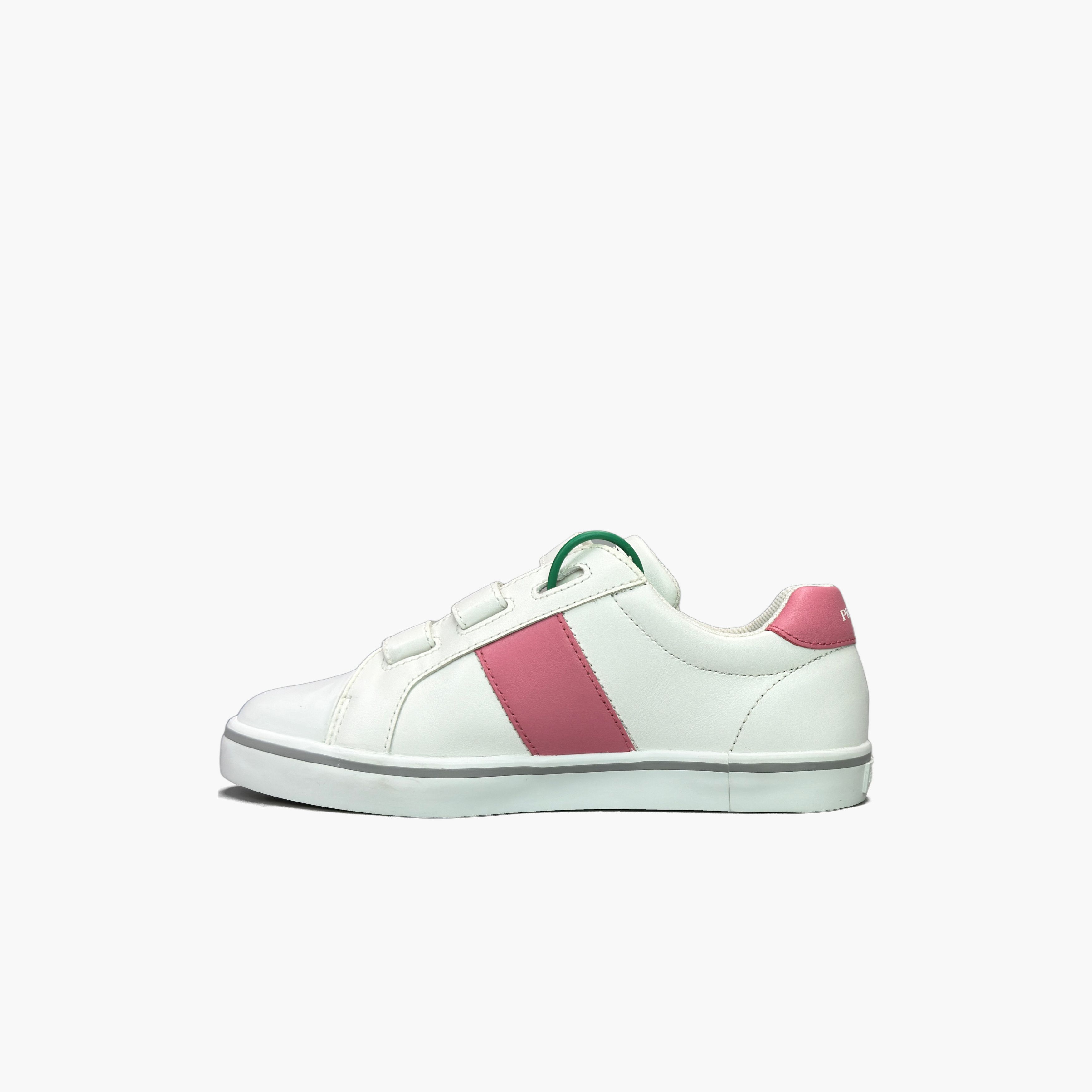 Prada Prada White Pink Velcro Low-Top Sneakers Size 35 Size US 5 / IT 35 - 3 Thumbnail