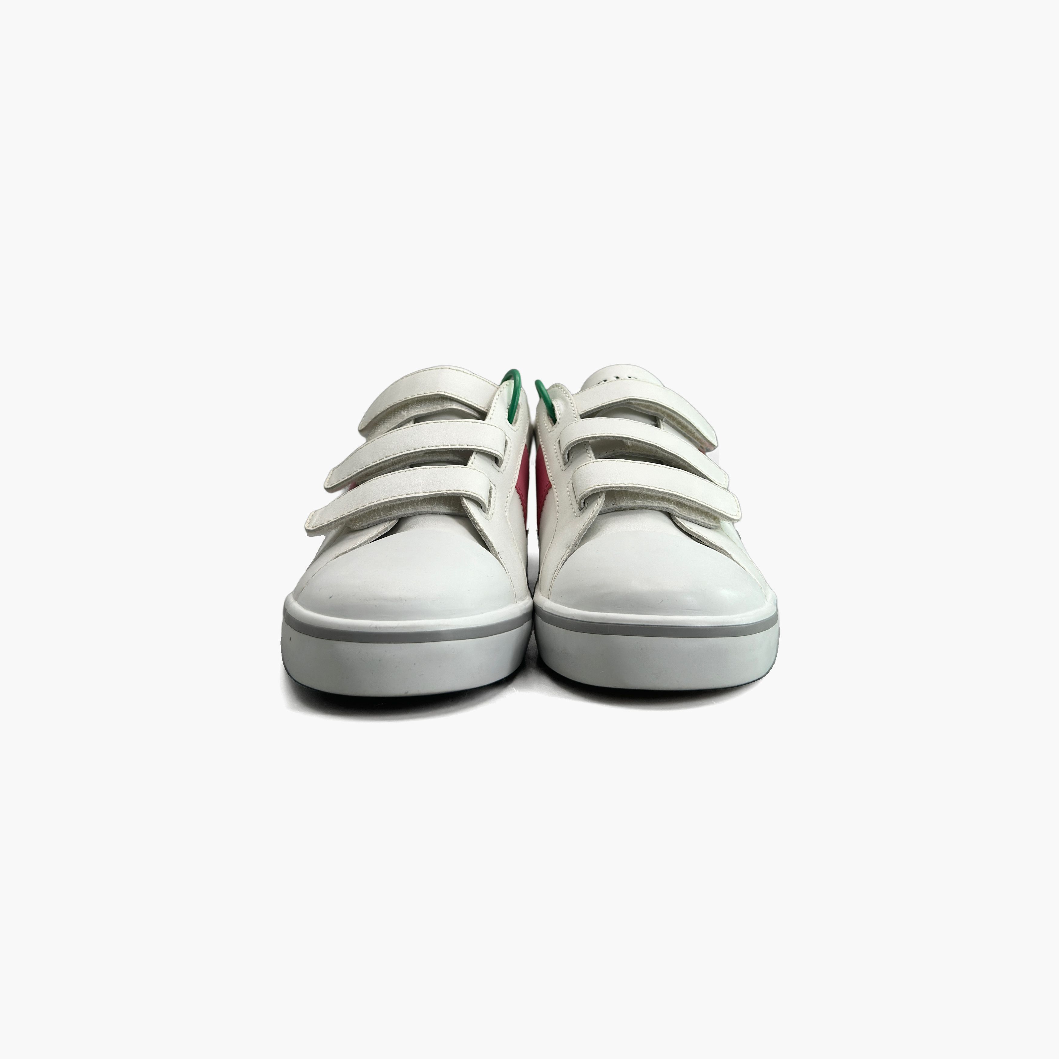 Prada Prada White Pink Velcro Low-Top Sneakers Size 35 Size US 5 / IT 35 - 5 Thumbnail