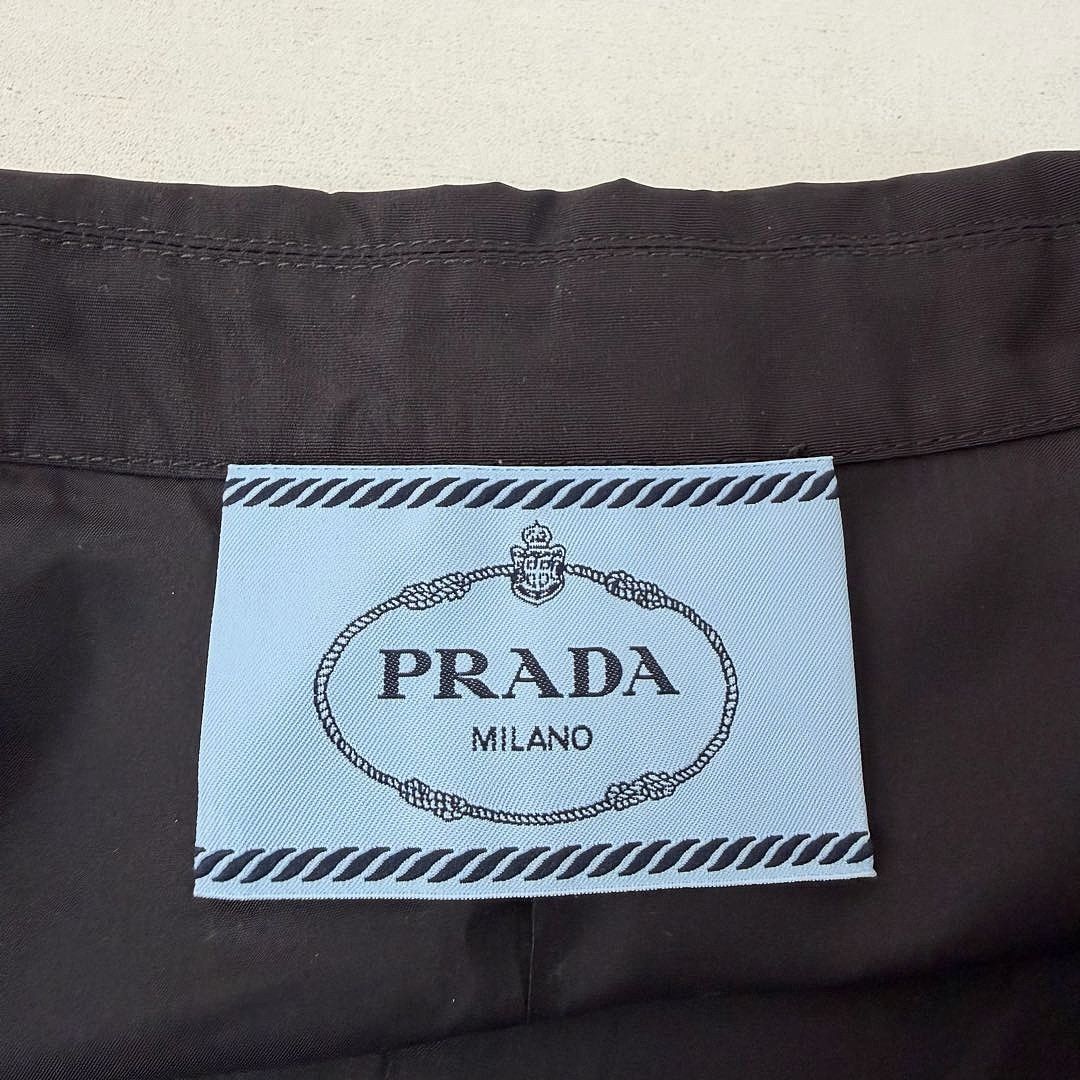 Prada Prada Logo Zip Mini Dress Size 38 Size XS / US 0-2 / IT 36-38 - 3 Thumbnail