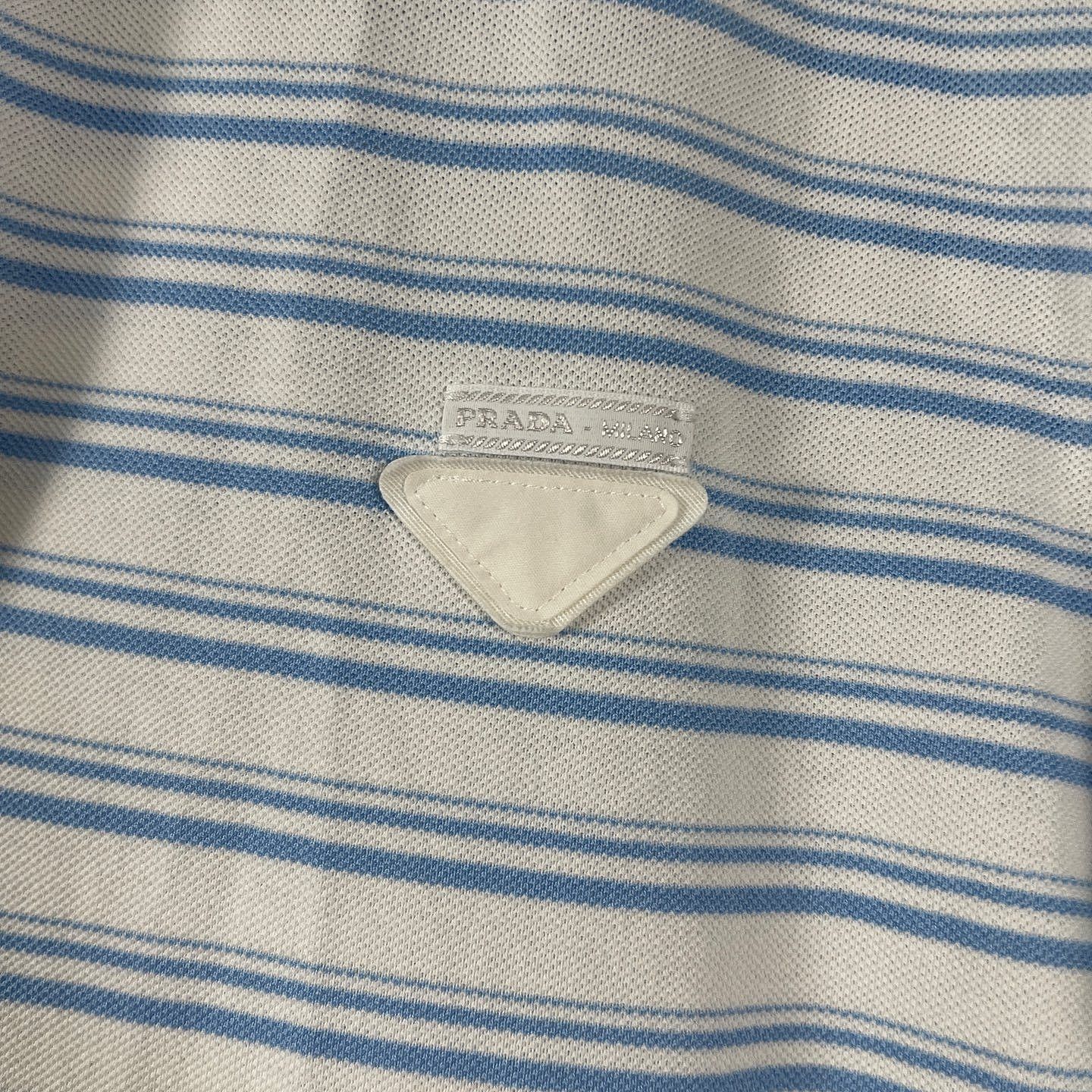 Prada Prada Striped Polo Shirt Size M Size US M / EU 48-50 / 2 - 7 Thumbnail