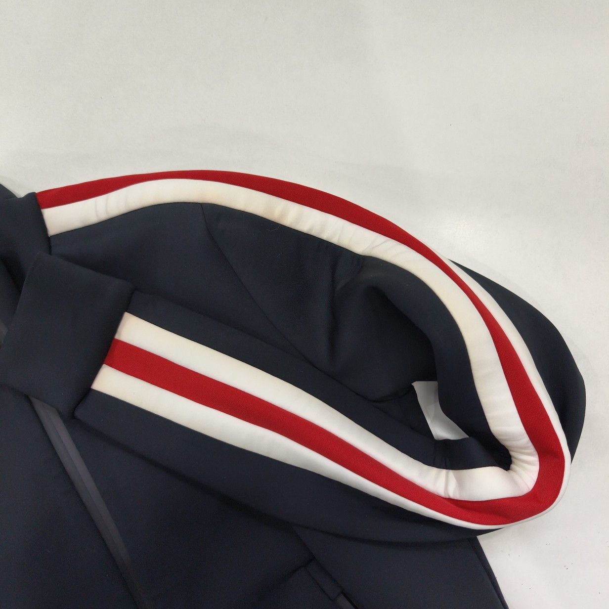 Prada PRADA Logo Striped Track Jacket Size XS Size XS / US 0-2 / IT 36-38 - 9 Thumbnail