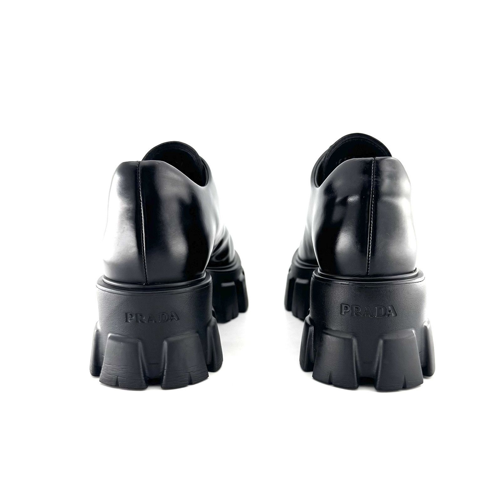 Prada Prada Monolith Leather Platform Shoes Size 36 Size US 6 / IT 36 - 3 Thumbnail