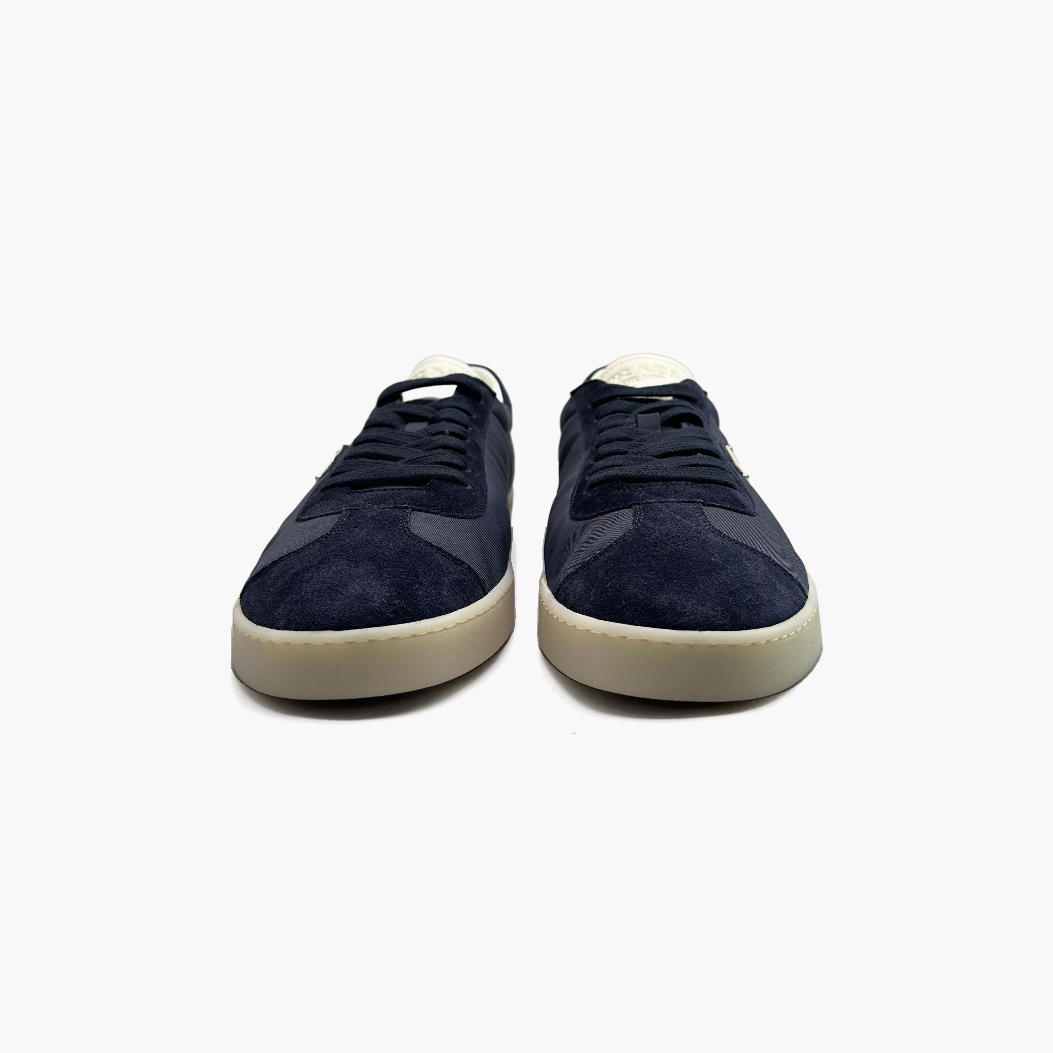 Prada Prada Nylon Suede Low-Top Sneakers Size 12 Size US 12 / EU 45 - 5 Thumbnail