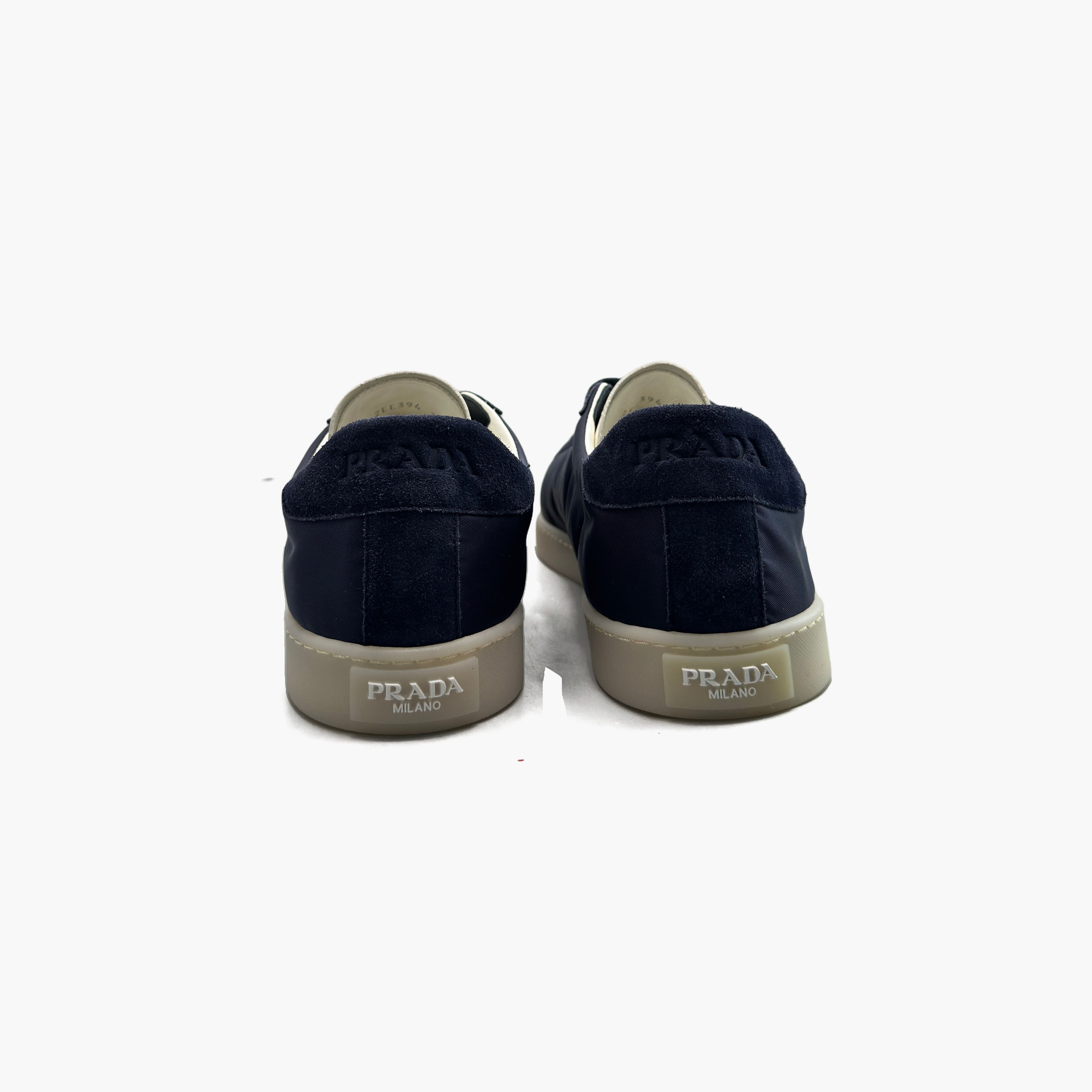 Prada Prada Nylon Suede Low-Top Sneakers Size 12 Size US 12 / EU 45 - 6 Thumbnail