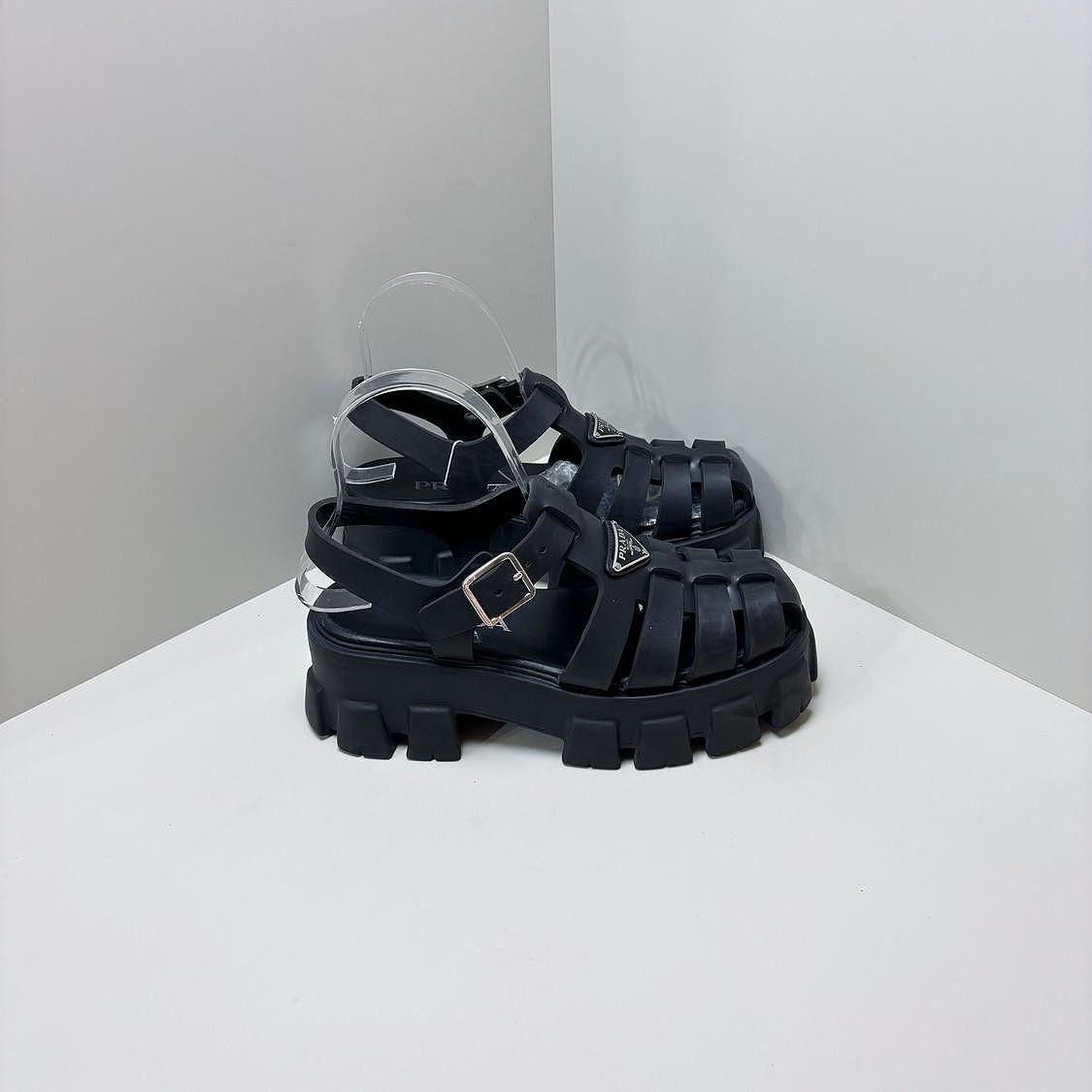 Prada Prada Monolith Fisherman Sandals Size 37 Size US 7 / IT 37 - 6 Thumbnail
