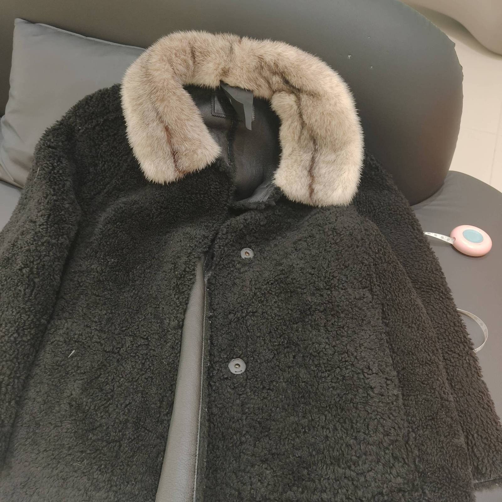 Prada Prada Mink Collar Shearling Coat Size 38 Size XS / US 0-2 / IT 36-38 - 8 Thumbnail
