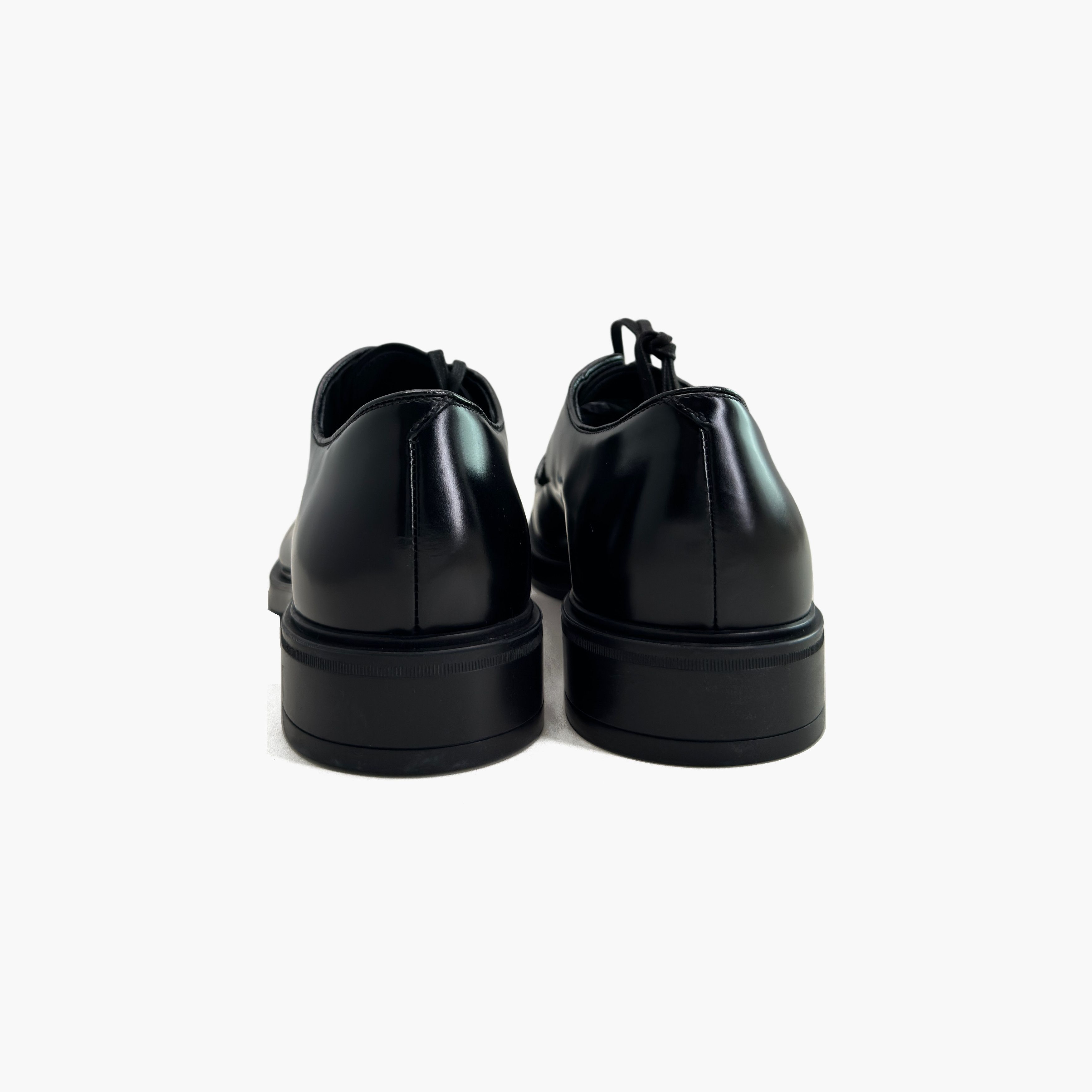 Prada Prada Polished Leather Derby Shoes US 9 Size US 9 / EU 42 - 6 Thumbnail