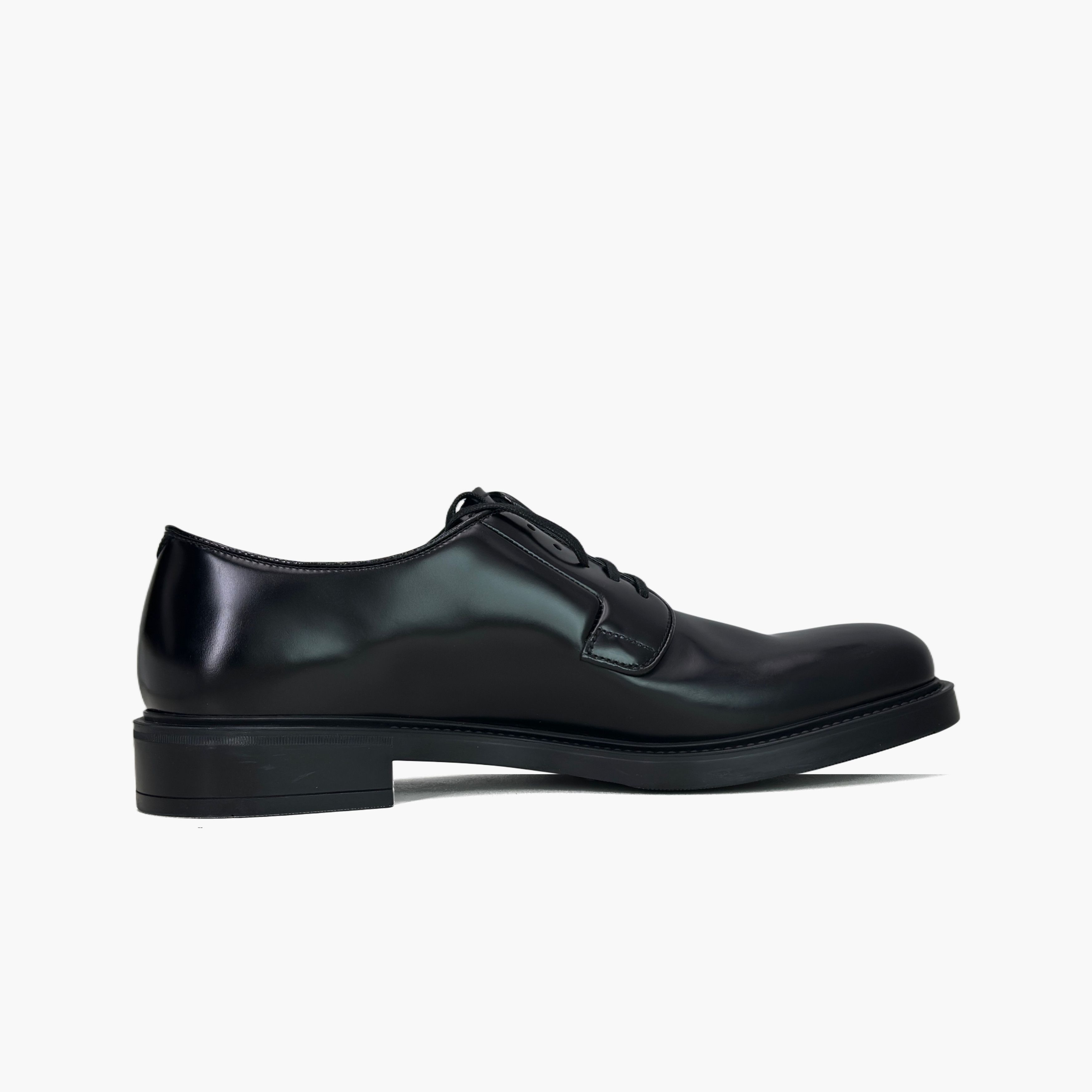 Prada Prada Polished Leather Derby Shoes US 9 Size US 9 / EU 42 - 2 Thumbnail