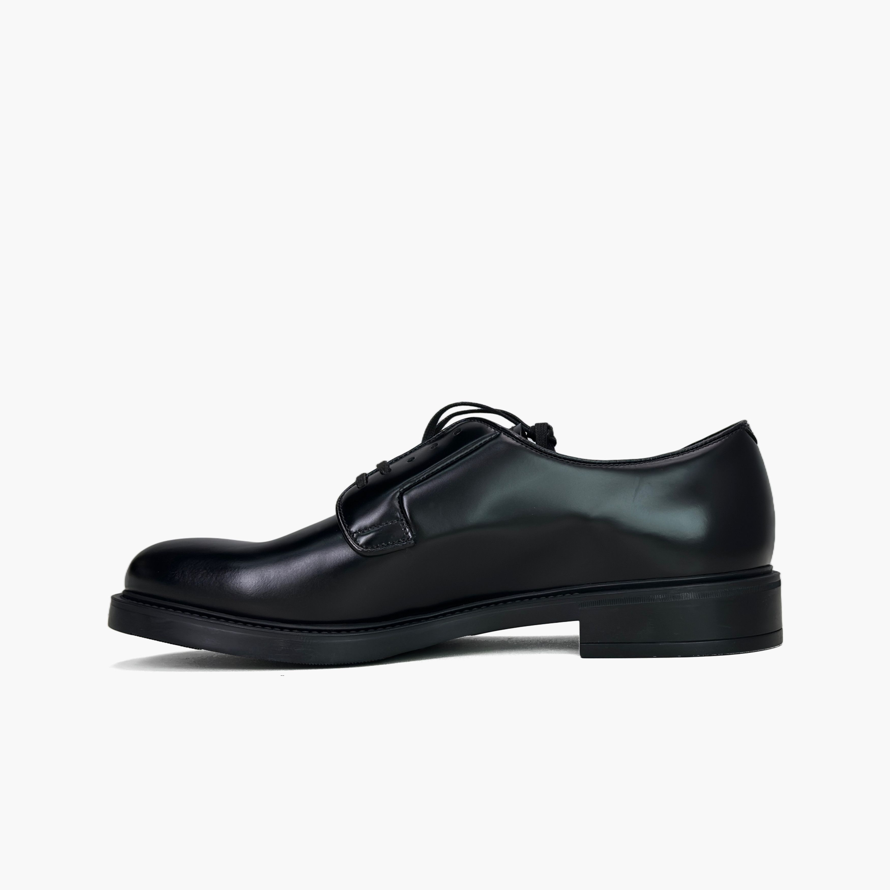 Prada Prada Polished Leather Derby Shoes US 9 Size US 9 / EU 42 - 3 Thumbnail