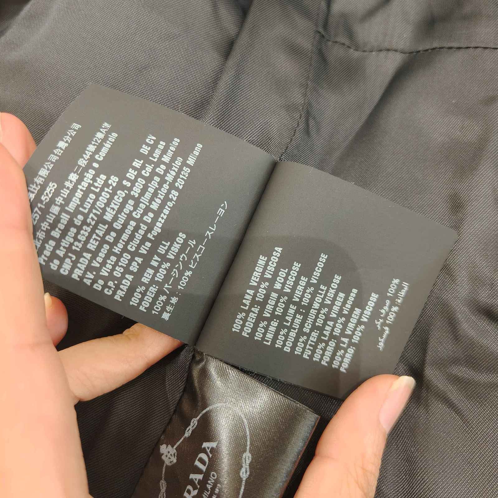 Prada Prada Virgin Wool Coat Size IT 44 Size M / US 6-8 / IT 42-44 - 12 Thumbnail