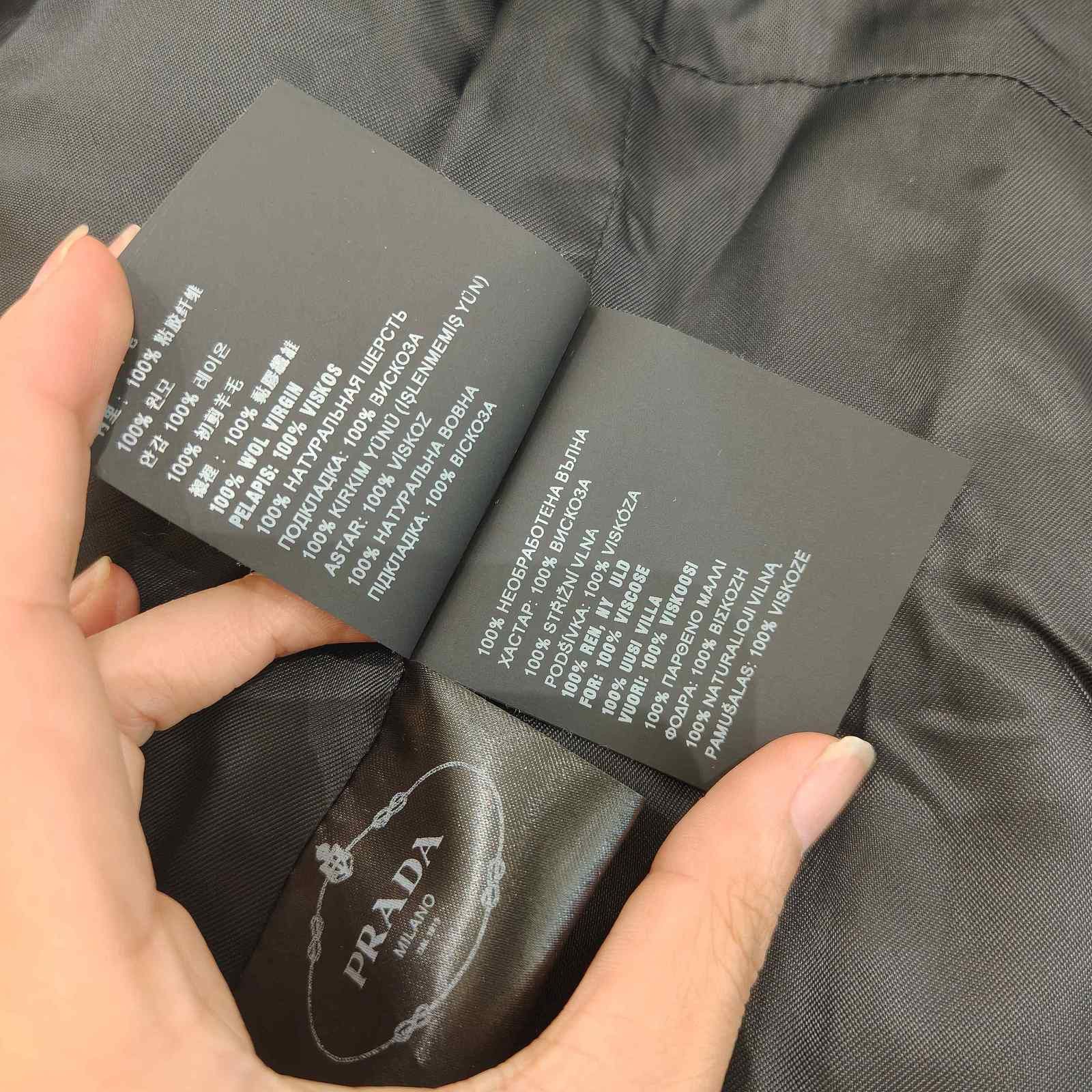Prada Prada Virgin Wool Coat Size IT 44 Size M / US 6-8 / IT 42-44 - 13 Thumbnail