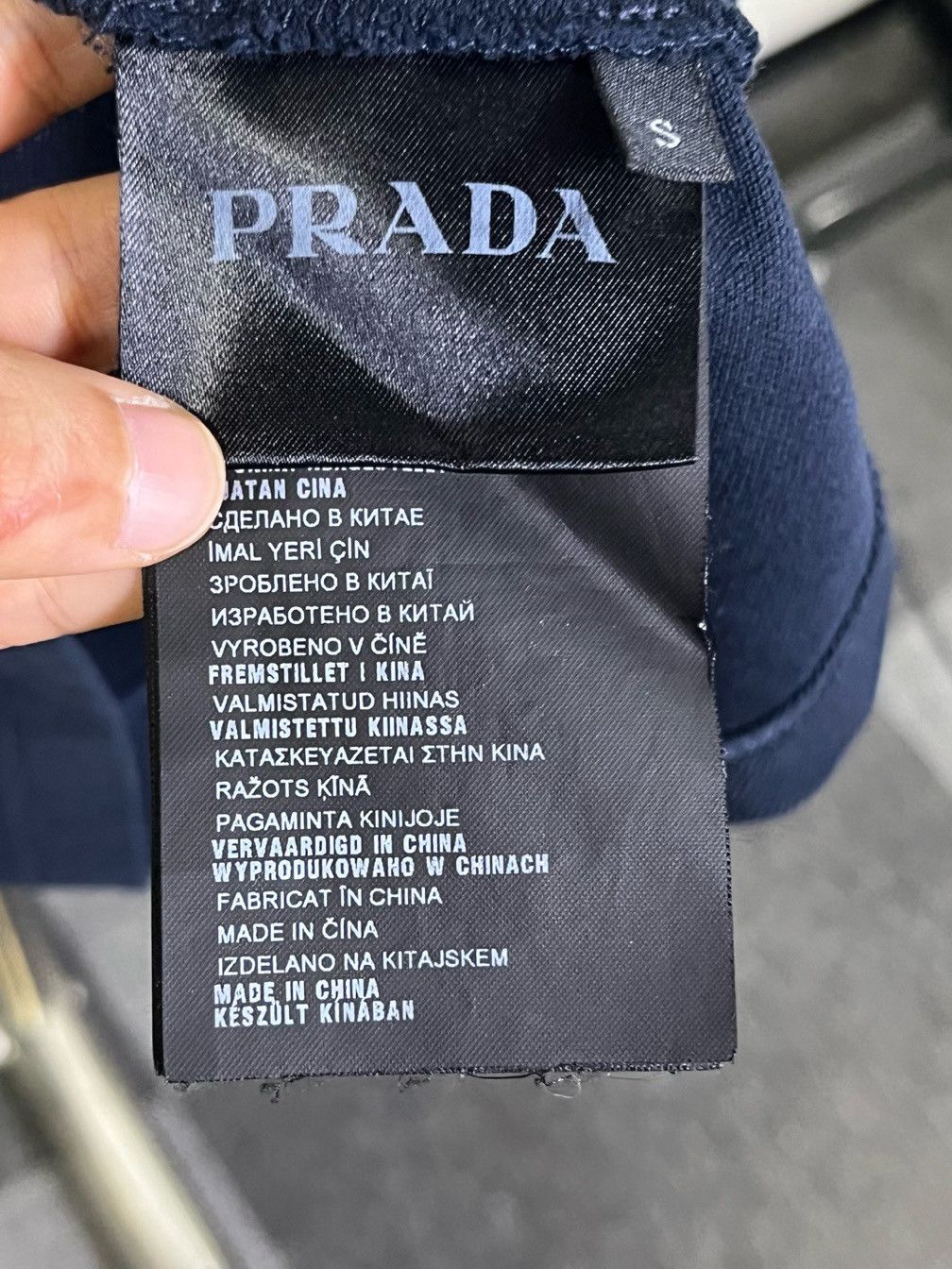 Prada Prada Logo Patch Polo Shirt Size S Size US S / EU 44-46 / 1 - 4 Thumbnail