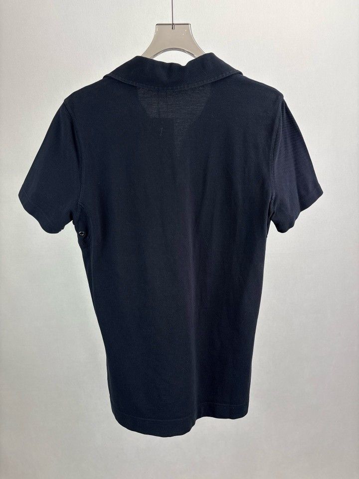 Prada Prada Red Accent Polo Shirt Size L Size US L / EU 52-54 / 3 - 2 Thumbnail