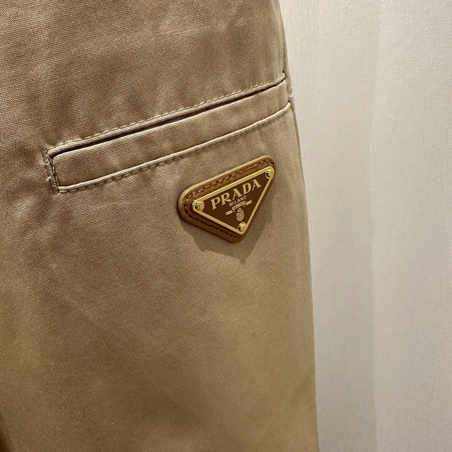 Prada Prada Cotton Pants Size 38 Size 26" / US 2 / IT 38 - 6 Thumbnail