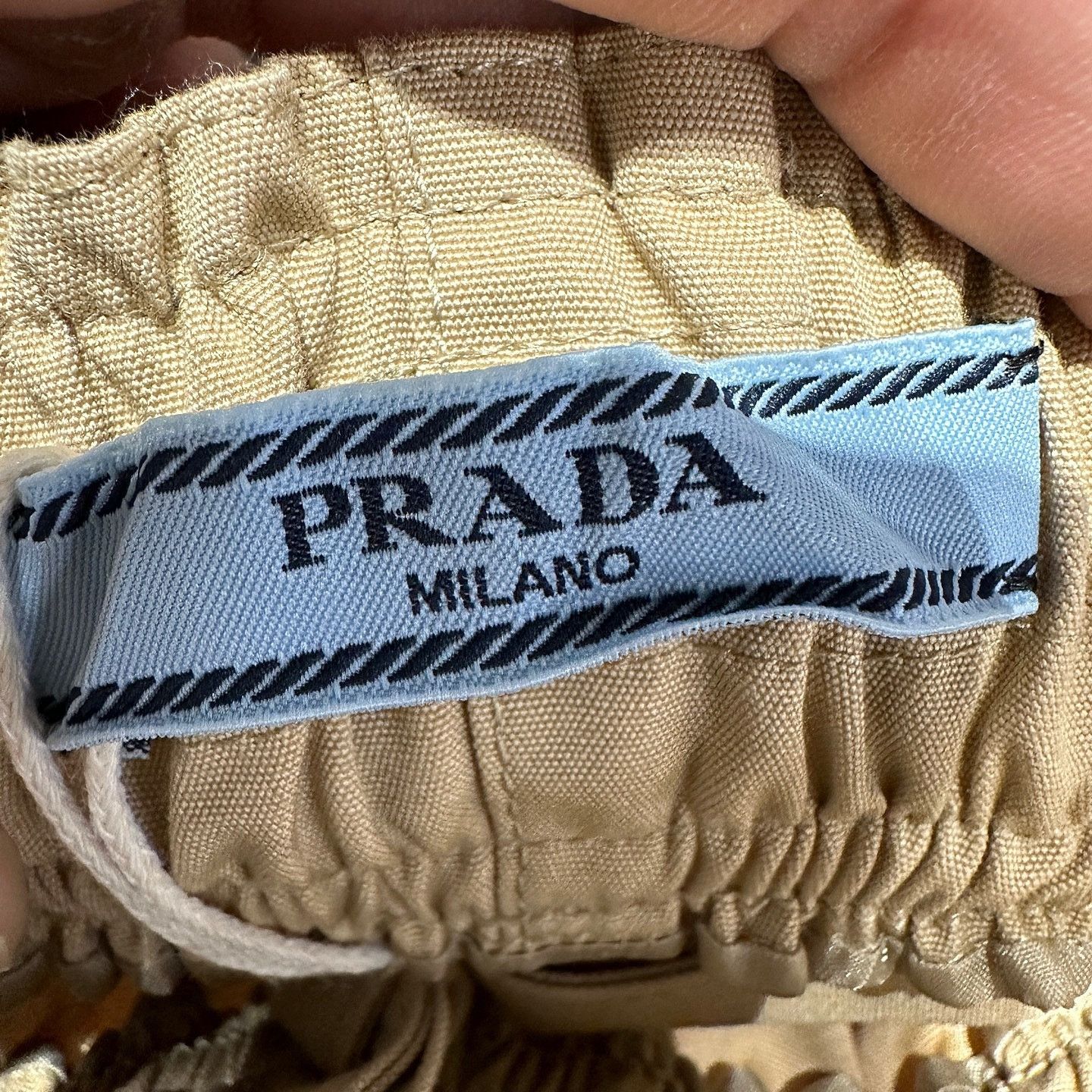 Prada Prada Cotton Pants Size 38 Size 26" / US 2 / IT 38 - 3 Thumbnail