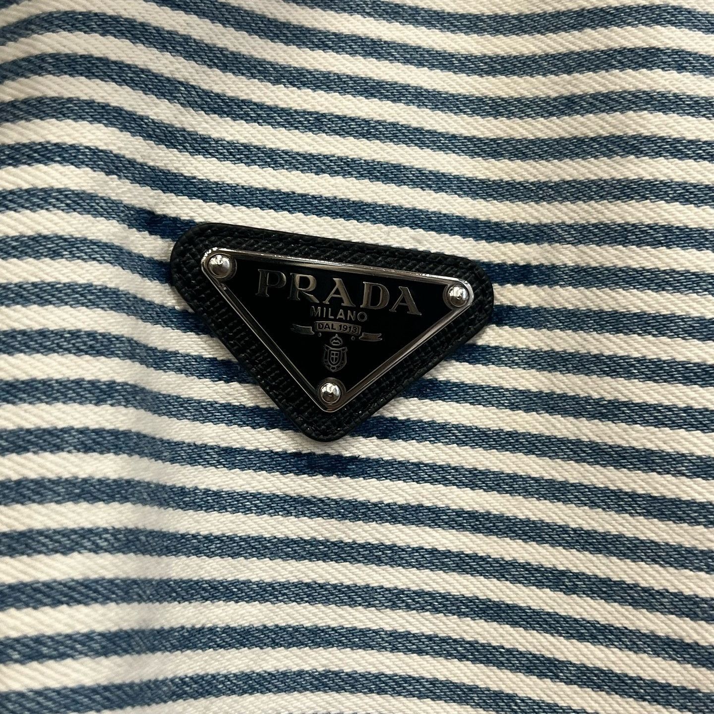Prada PRADA Striped Logo Dress Size 40 Size S / US 4 / IT 40 - 7 Thumbnail