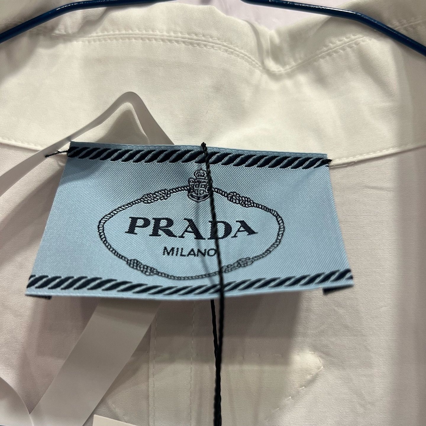 Prada Prada Lace-Up Shirt Dress Size 38 Size XS / US 0-2 / IT 36-38 - 3 Thumbnail