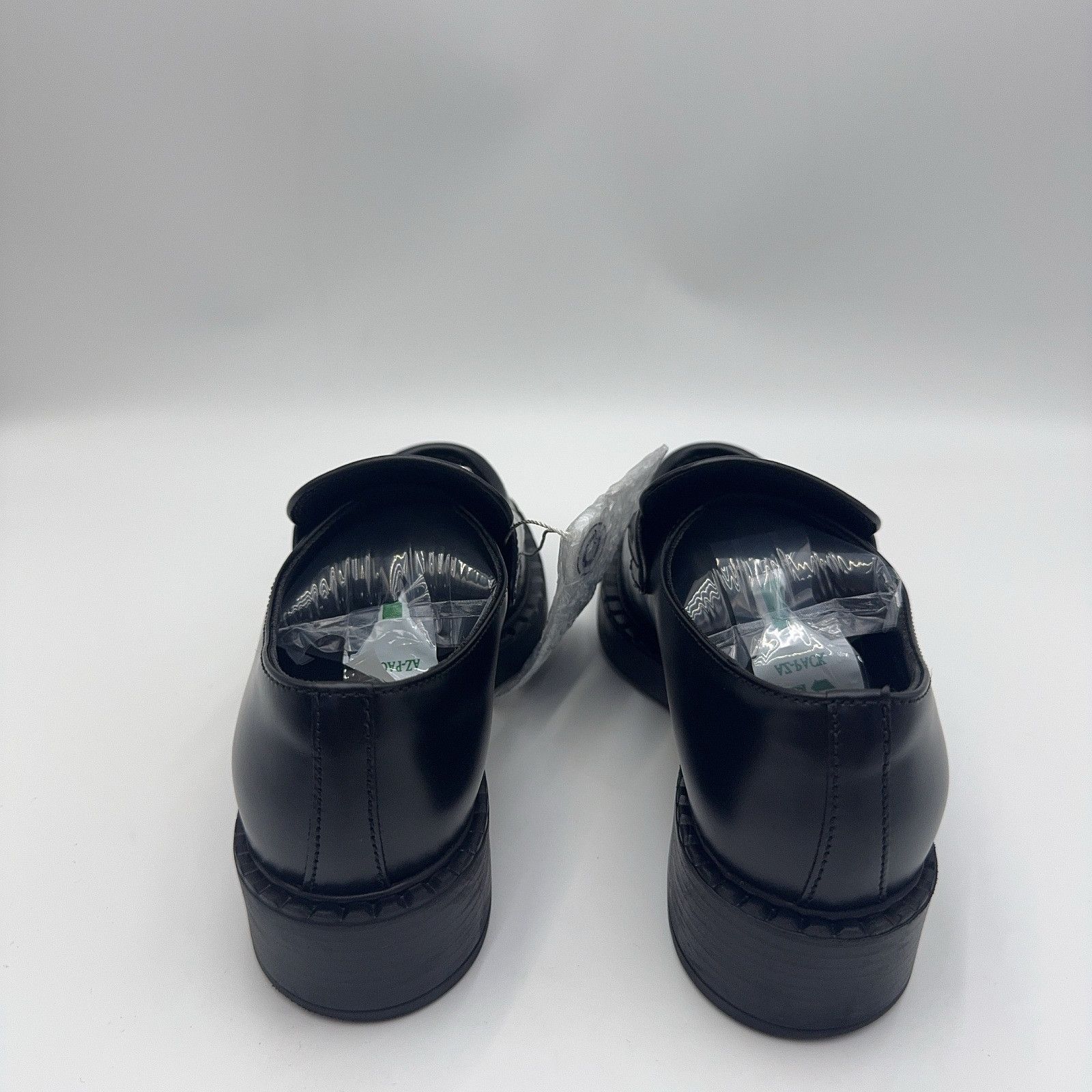 Prada Prada Logo Plaque Chocolate Loafers Size 35.5 Size US 5.5 / IT 35.5 - 3 Thumbnail