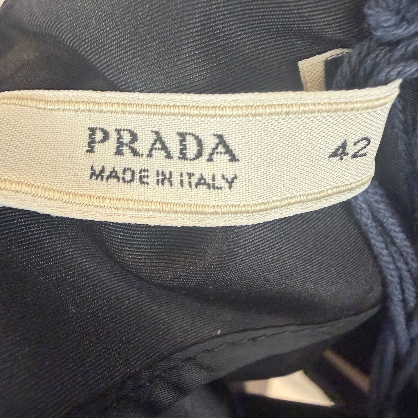 Prada Prada Silk Blend Mini Skirt Size 42 Size 28" / US 6 / IT 42 - 3 Thumbnail
