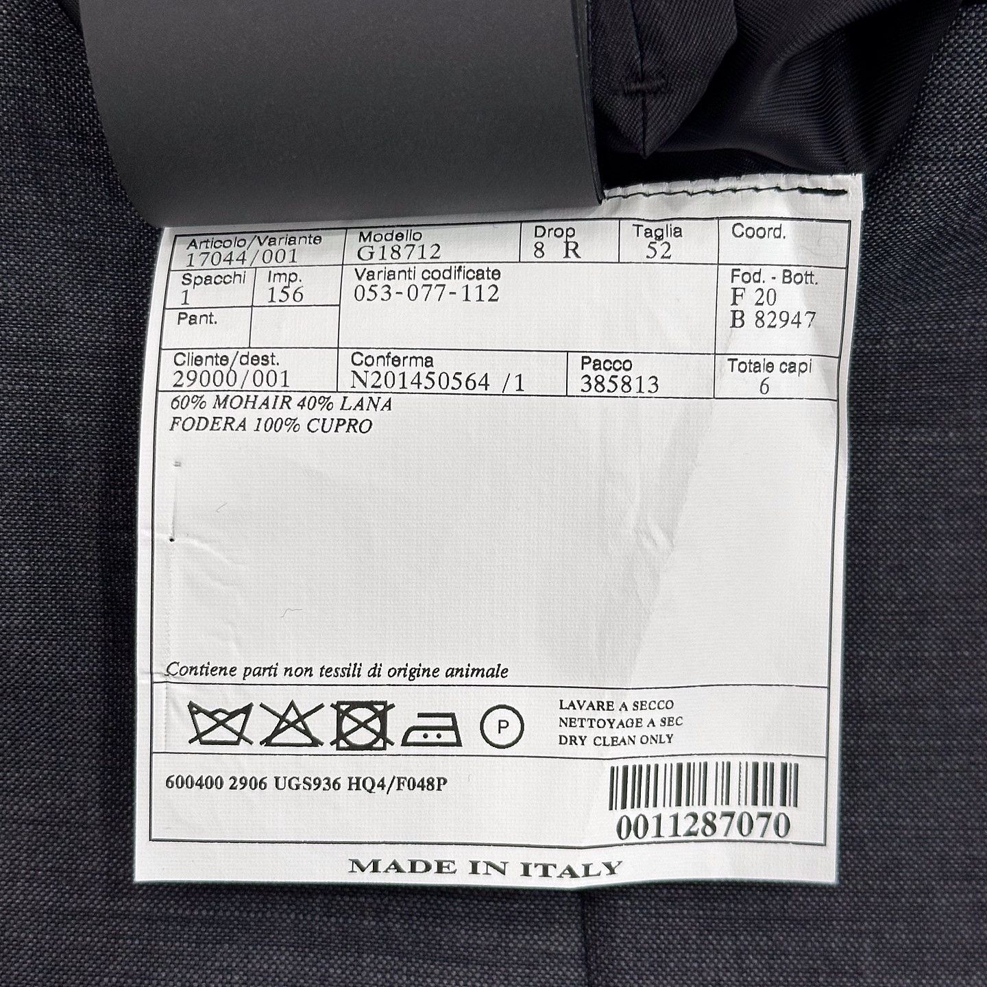 Prada Prada Mohair Wool Blazer Size 52R Size 42R - 8 Thumbnail