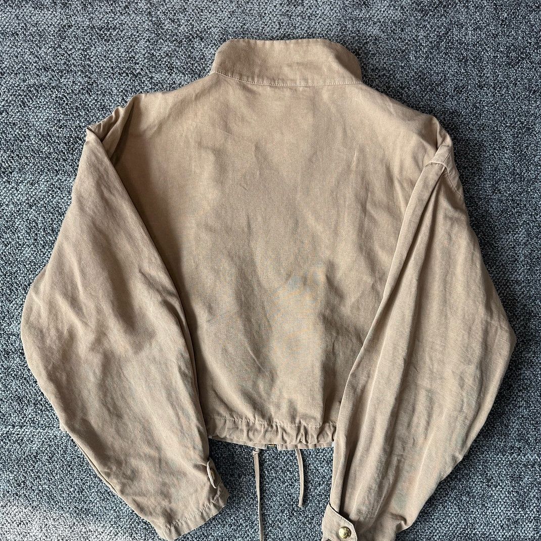 Prada Prada Cotton Linen Zip Jacket Size 36 Size XS / US 0-2 / IT 36-38 - 2 Thumbnail